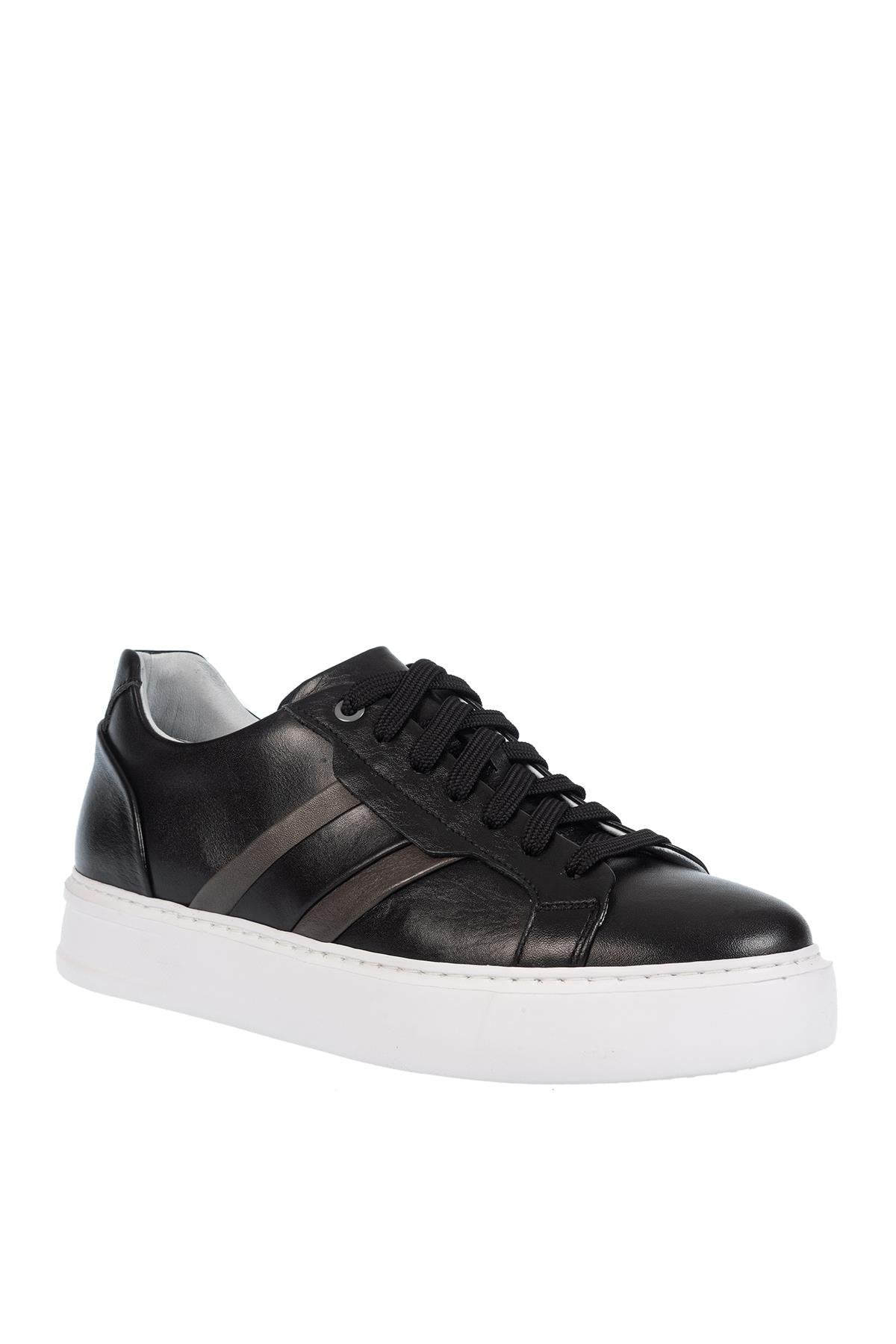 CAPITOL F30 ERKEK SNEAKER AYAKKABI SİYAH-GRİ