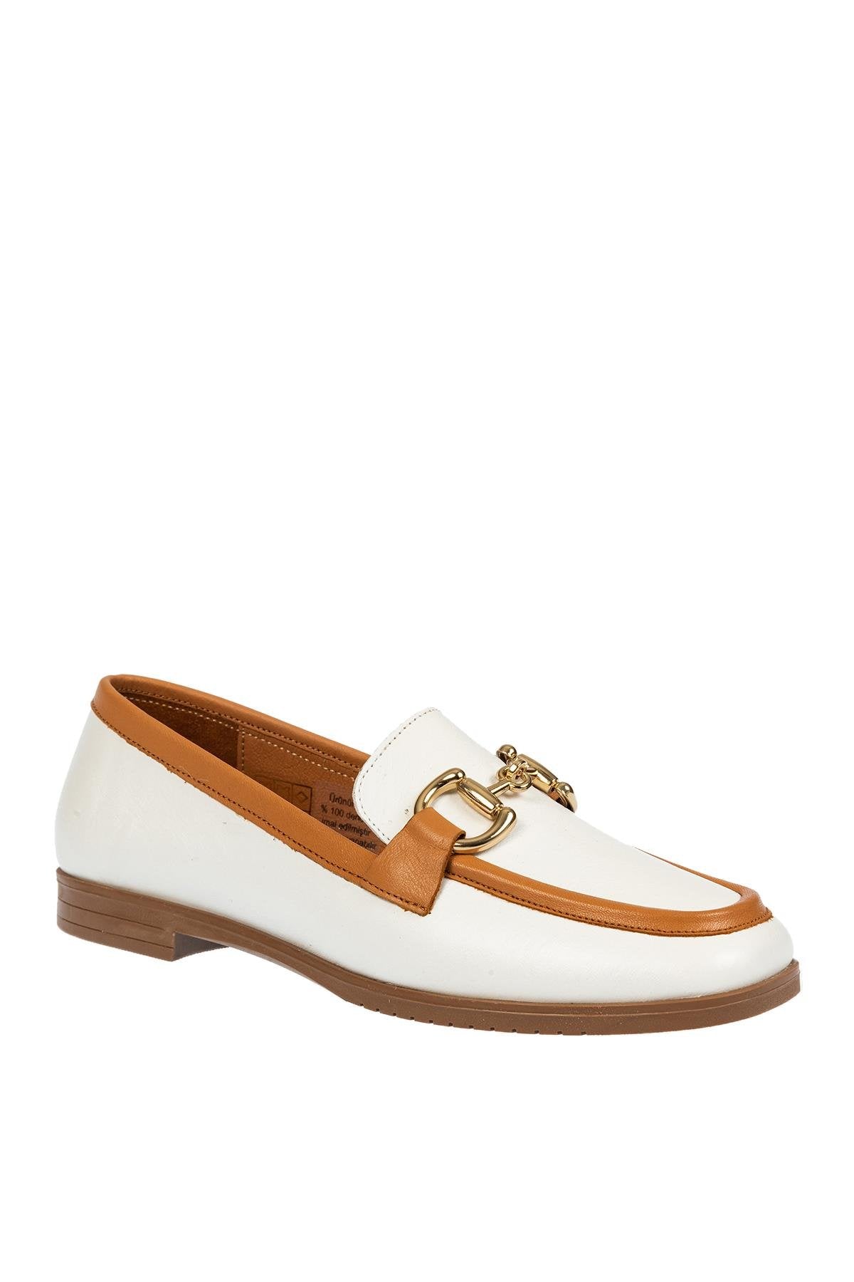 DGN 07 HAKİKİ DERİ KADIN BABET