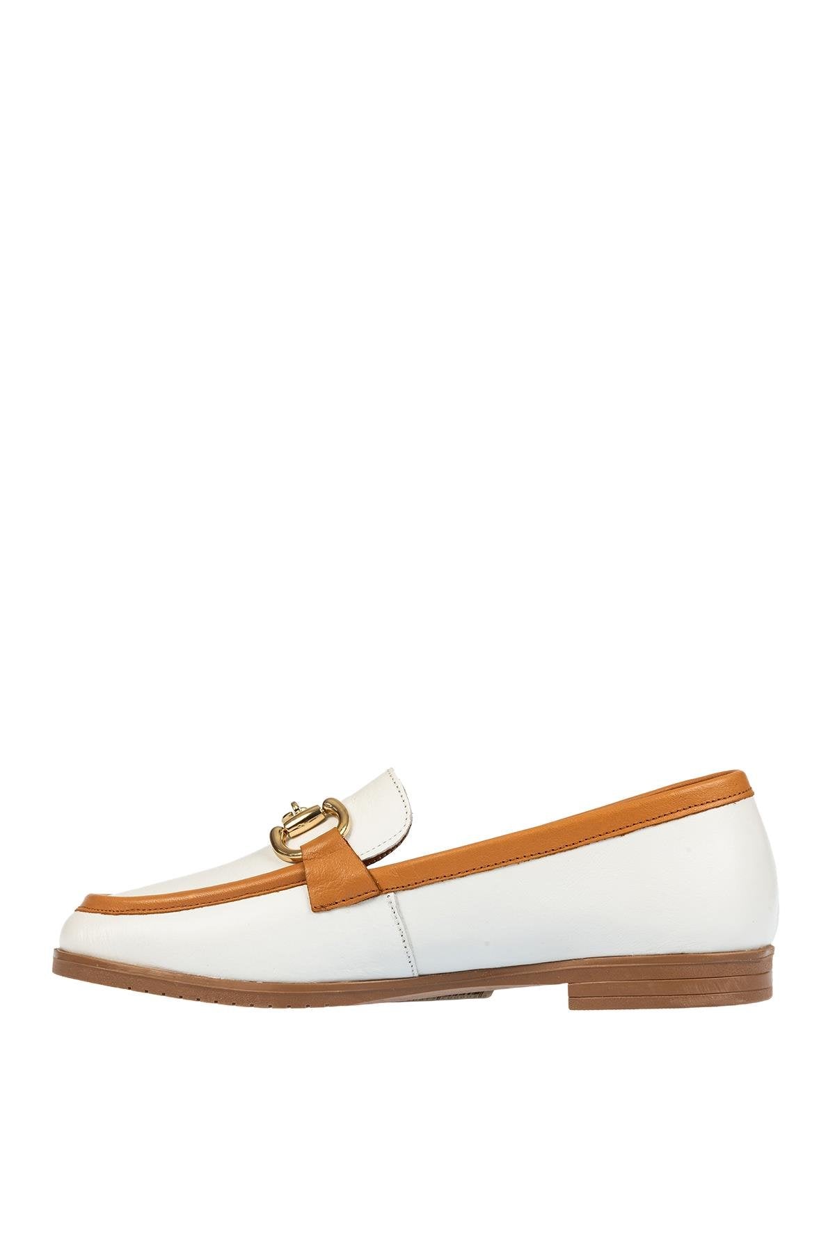 DGN 07 HAKİKİ DERİ KADIN BABET