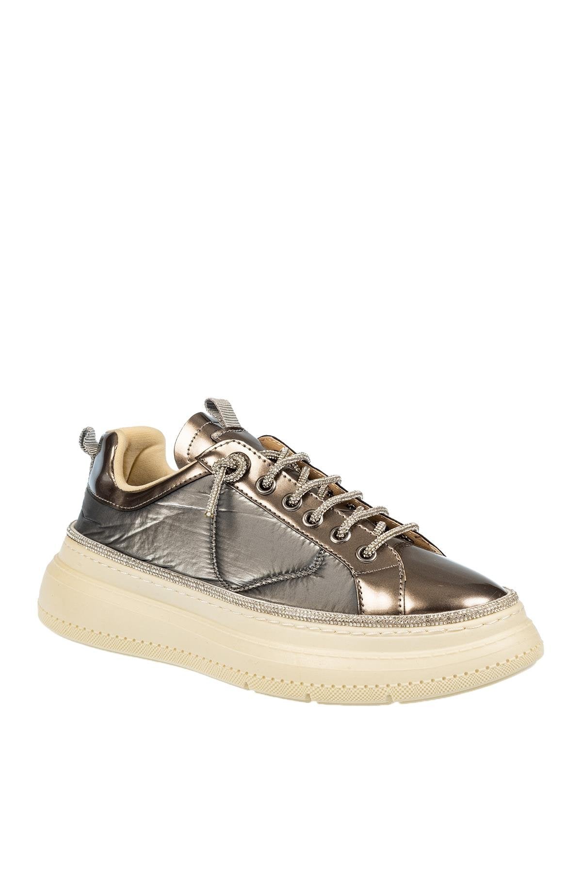 DGN 2455 SNEAKER AYAKKABI PLATİN