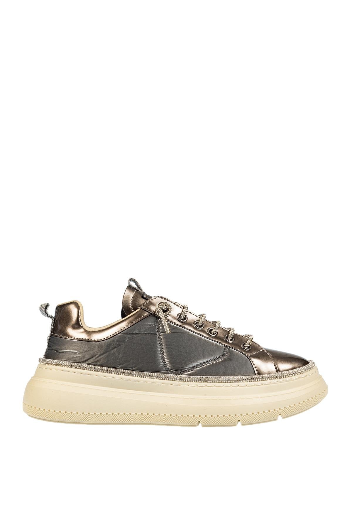 DGN 2455 SNEAKER AYAKKABI PLATİN