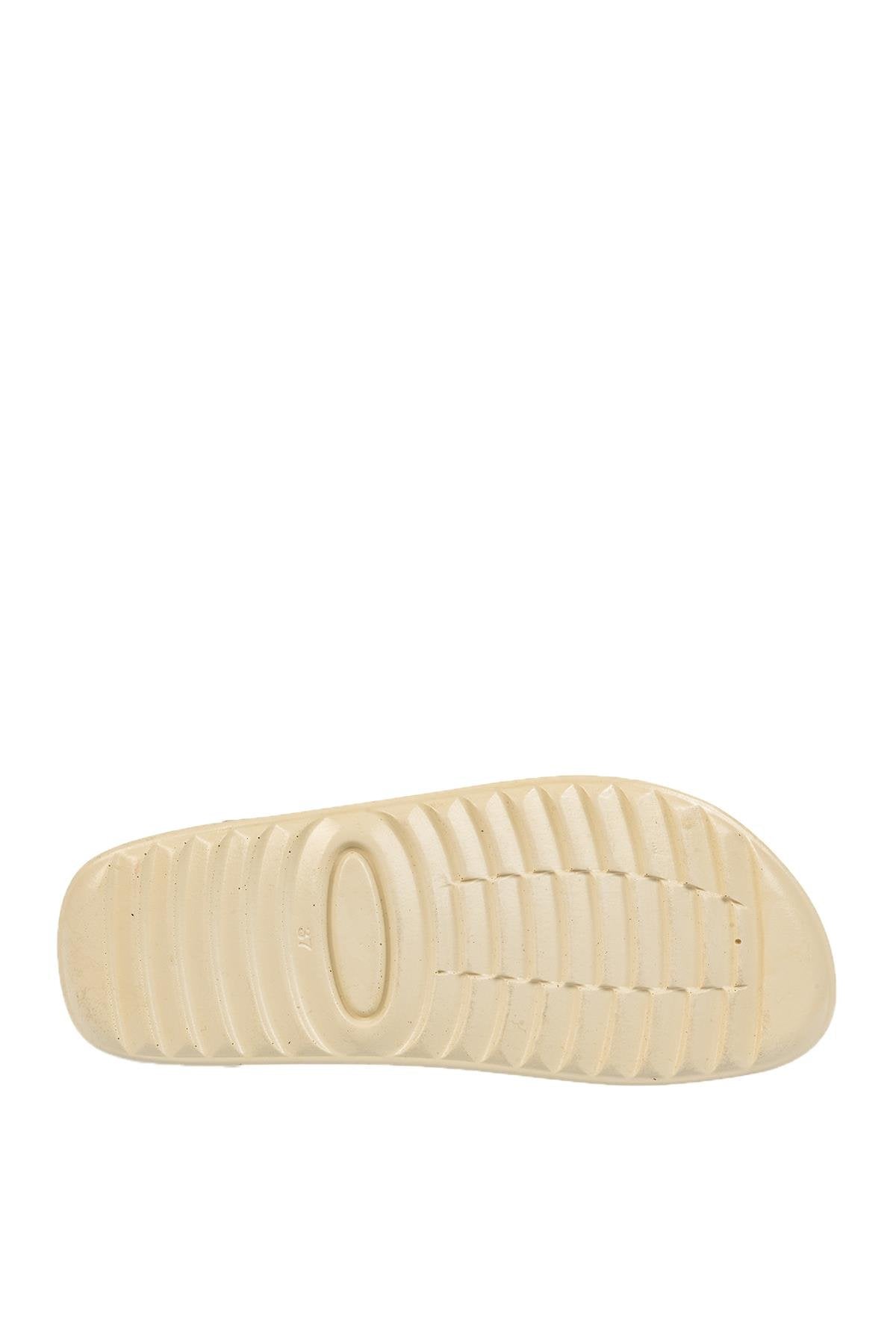 DGN P28 HAKİKİ DERİ KADIN SANDALET BEYAZ