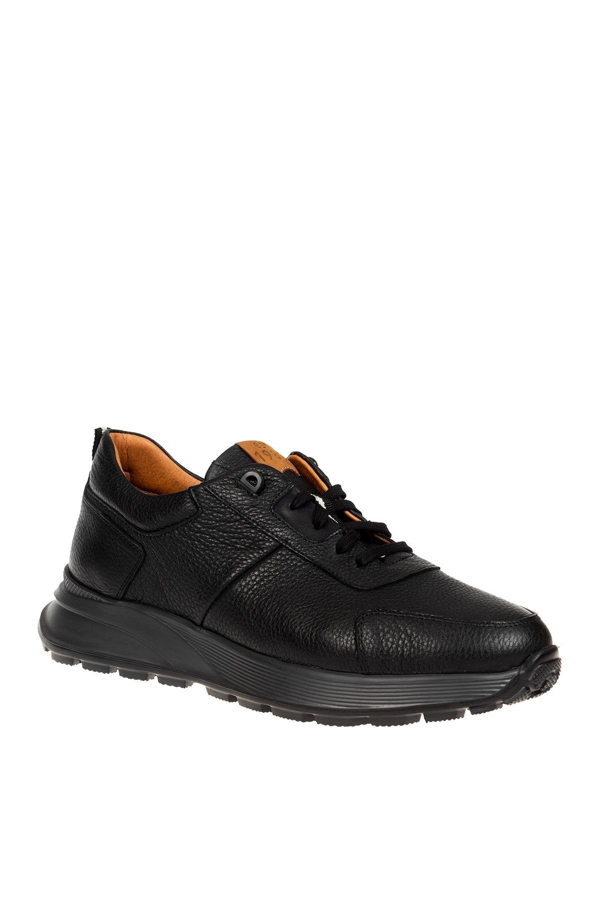 Dr.Flexer 025242 HAKİKİ DERİ ERKEK COMFORT AYAKKABI SİYAH