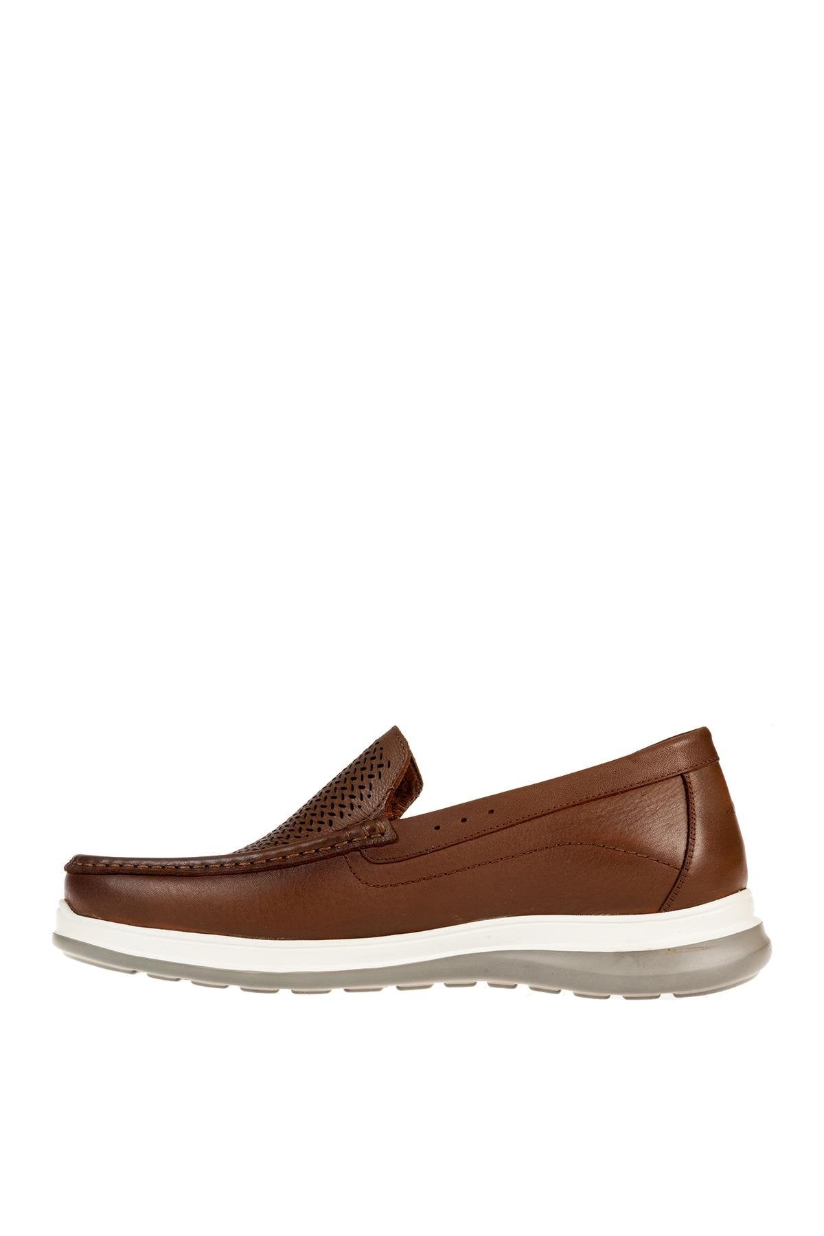 Dr.Flexer 366904 HAKİKİ DERİ ERKEK COMFORT AYAKKABI TABA