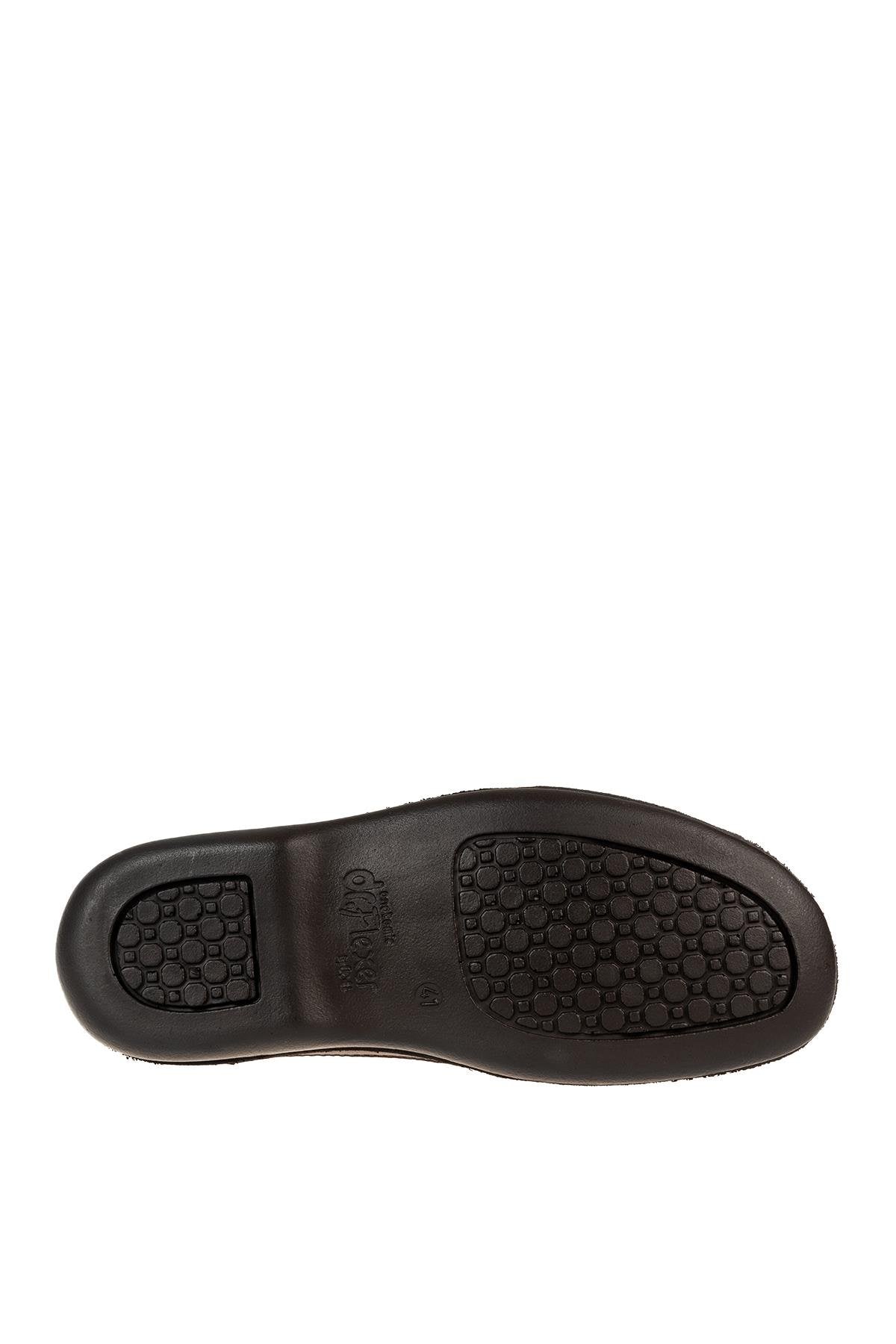 Dr.Flexer 816612 HAKİKİ DERİ ERKEK COMFORT AYAKKABI KAHVE