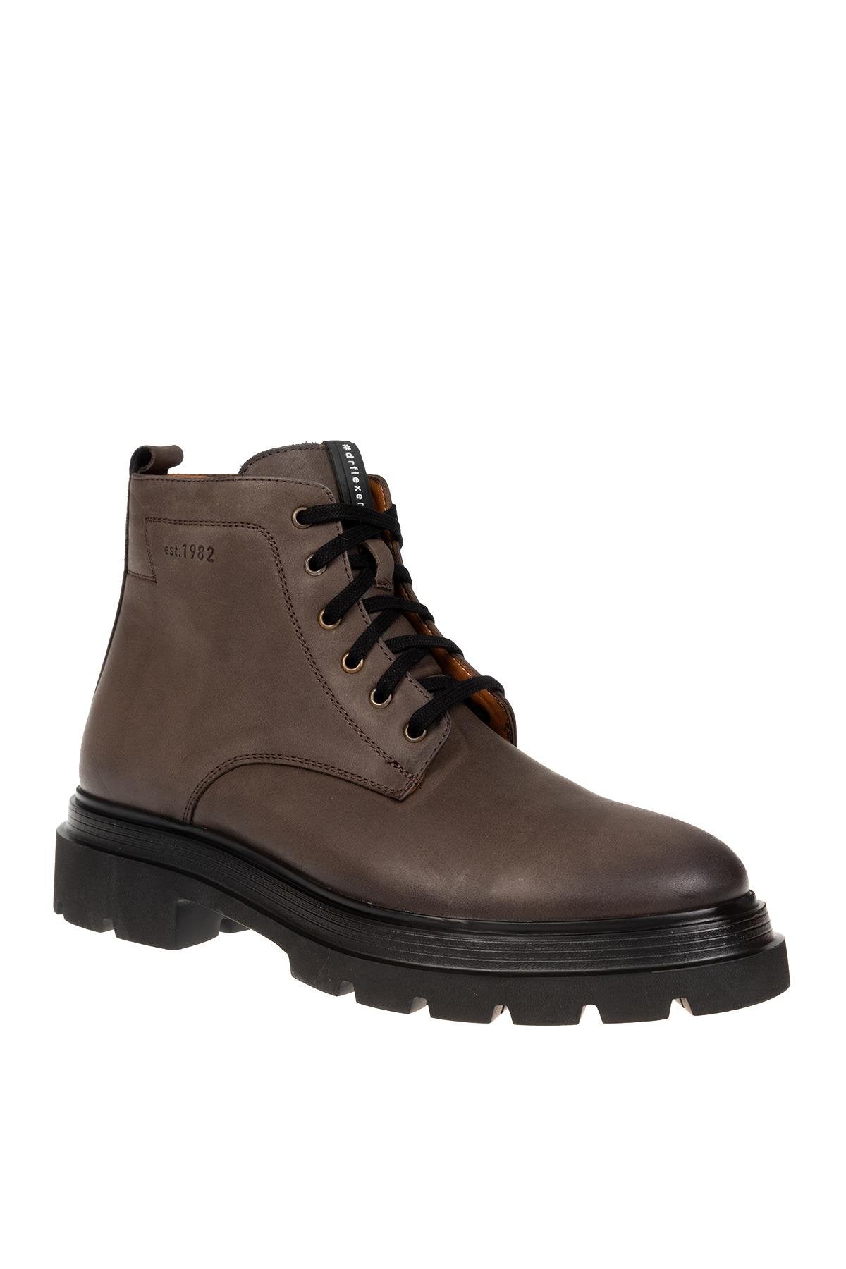 Dr.Flexer 018604 HAKİKİ DERİ ERKEK COMFORT BOT NBK HAKİ