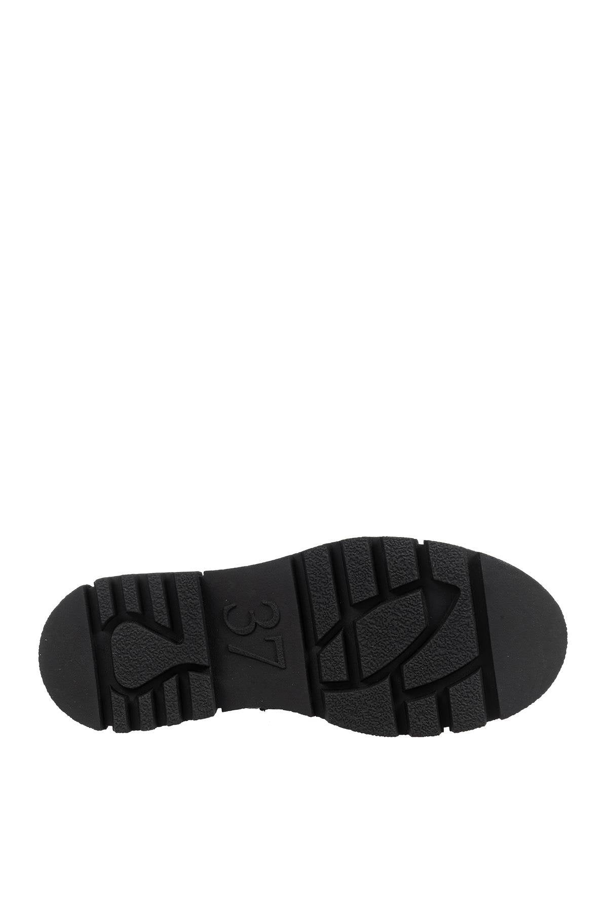 Dr.Flexer 571001 HAKİKİ DERİ KADIN COMFORT BOT NBK SİYAH