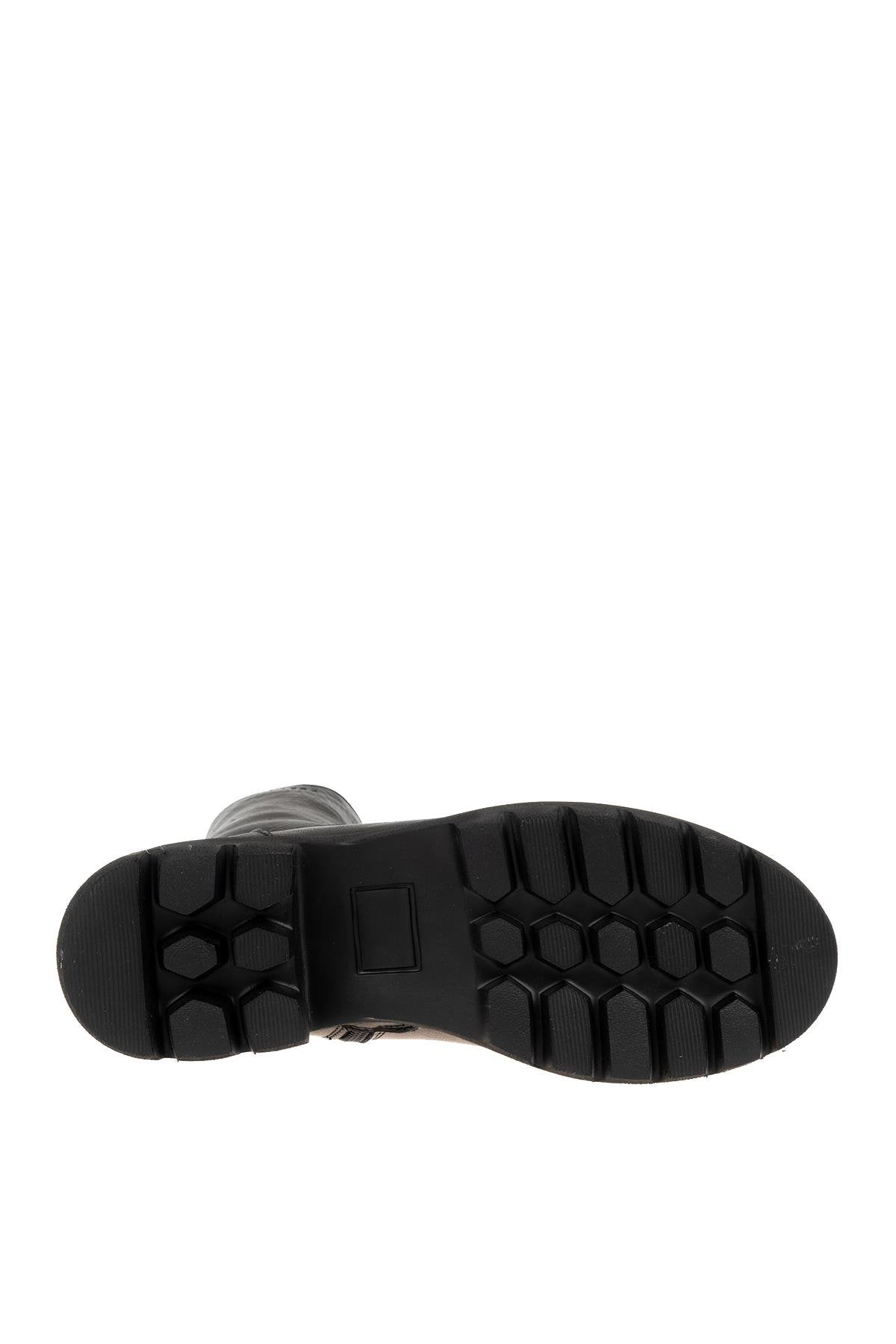 Dr.Flexer 500501 HAKİKİ DERİ KADIN COMFORT BOT SİYAH