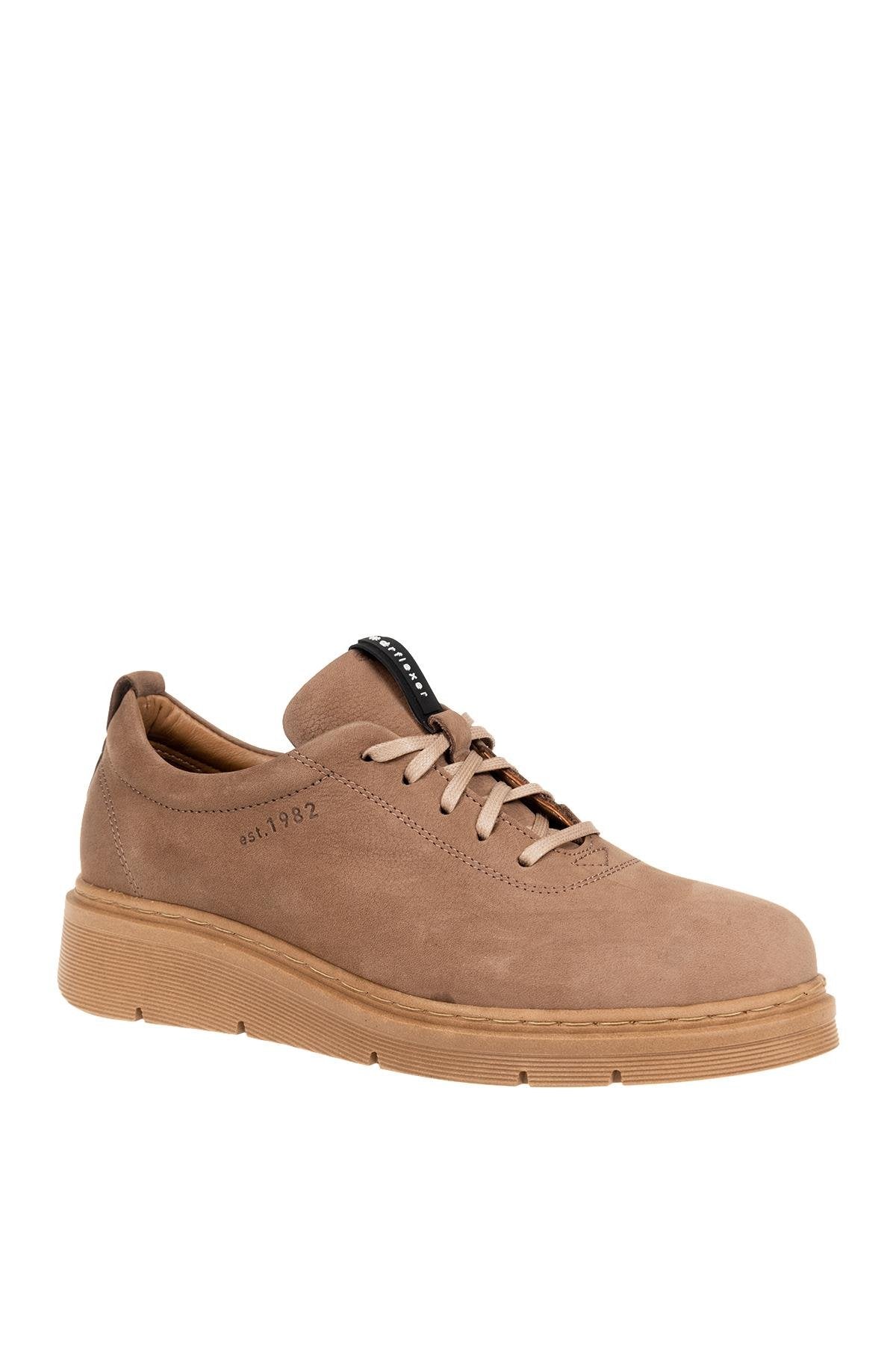 Dr.Flexer 197907 HAKİKİ DERİ KADIN COMFORT AYAKKABI NBK VİZON