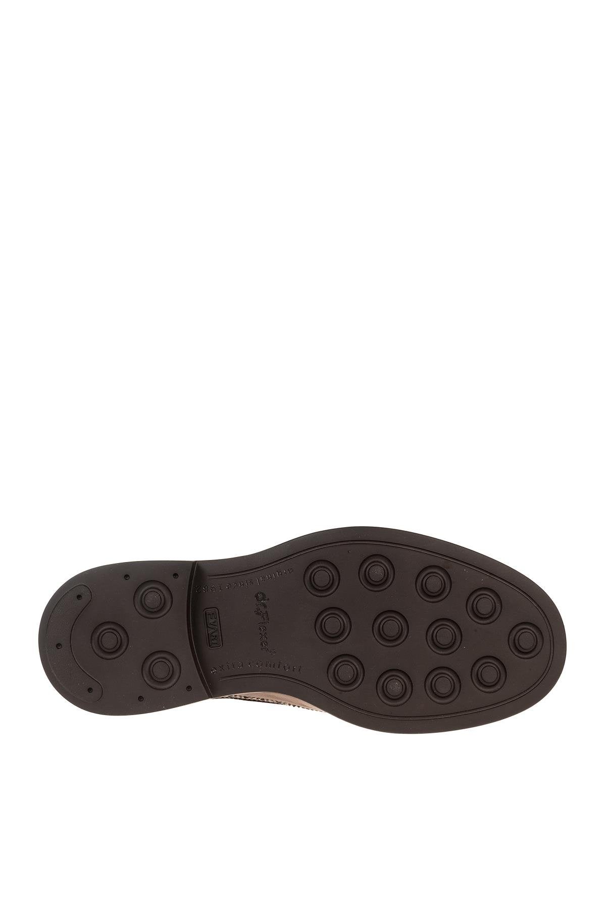 Dr.Flexer 099001 HAKİKİ DERİ ERKEK COMFORT AYAKKABI KAHVE
