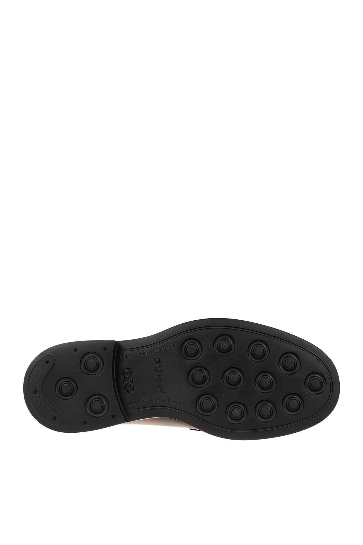 Dr.Flexer 099002 HAKİKİ DERİ ERKEK COMFORT AYAKKABI SİYAH AÇMA