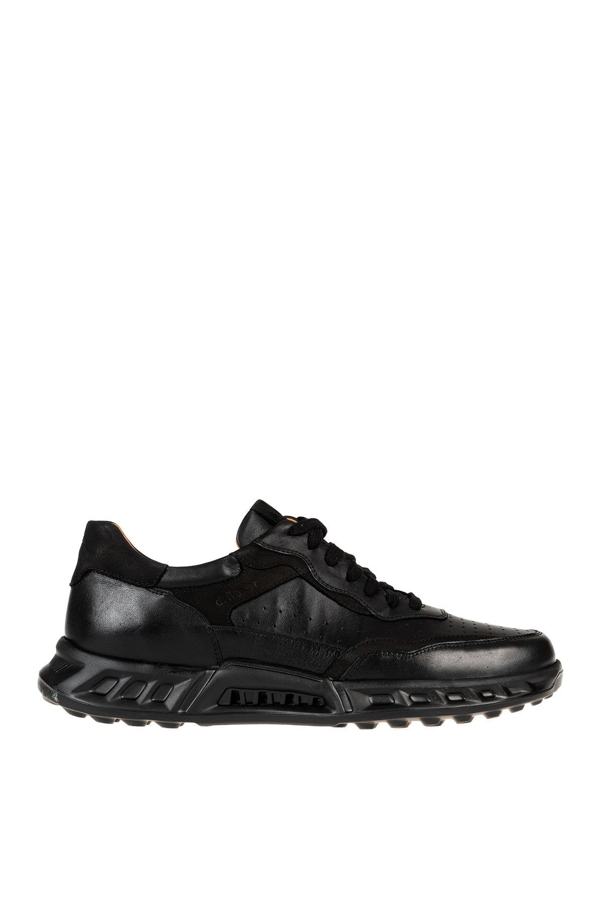 Dr.Flexer 821804 HAKİKİ DERİ ERKEK COMFORT AYAKKABI SİYAH
