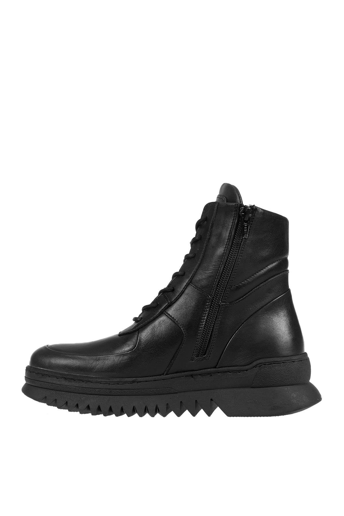 Dr.Flexer 541101 HAKİKİ DERİ KADIN COMFORT BOT SİYAH