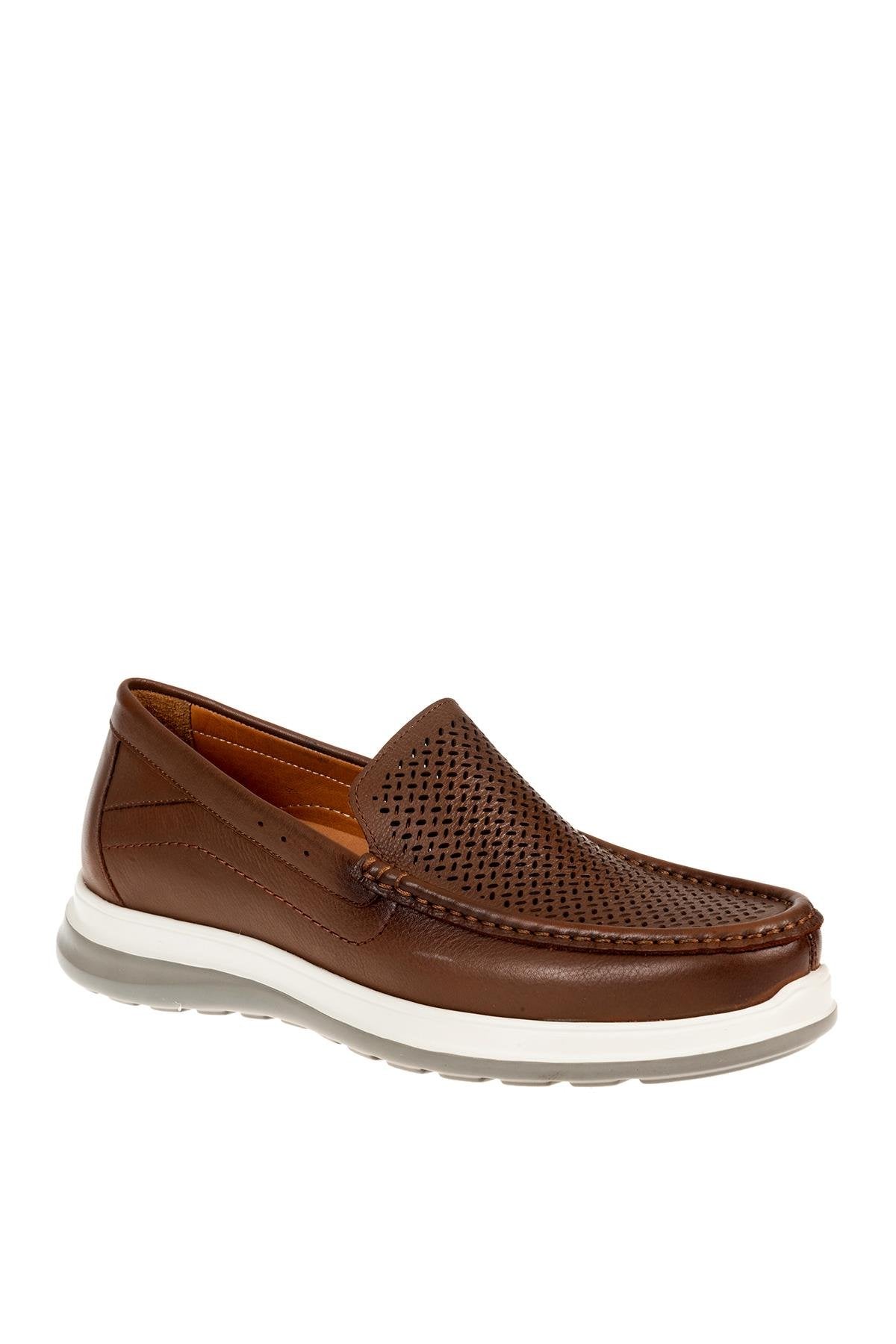 Dr.Flexer 366904 HAKİKİ DERİ ERKEK COMFORT AYAKKABI TABA