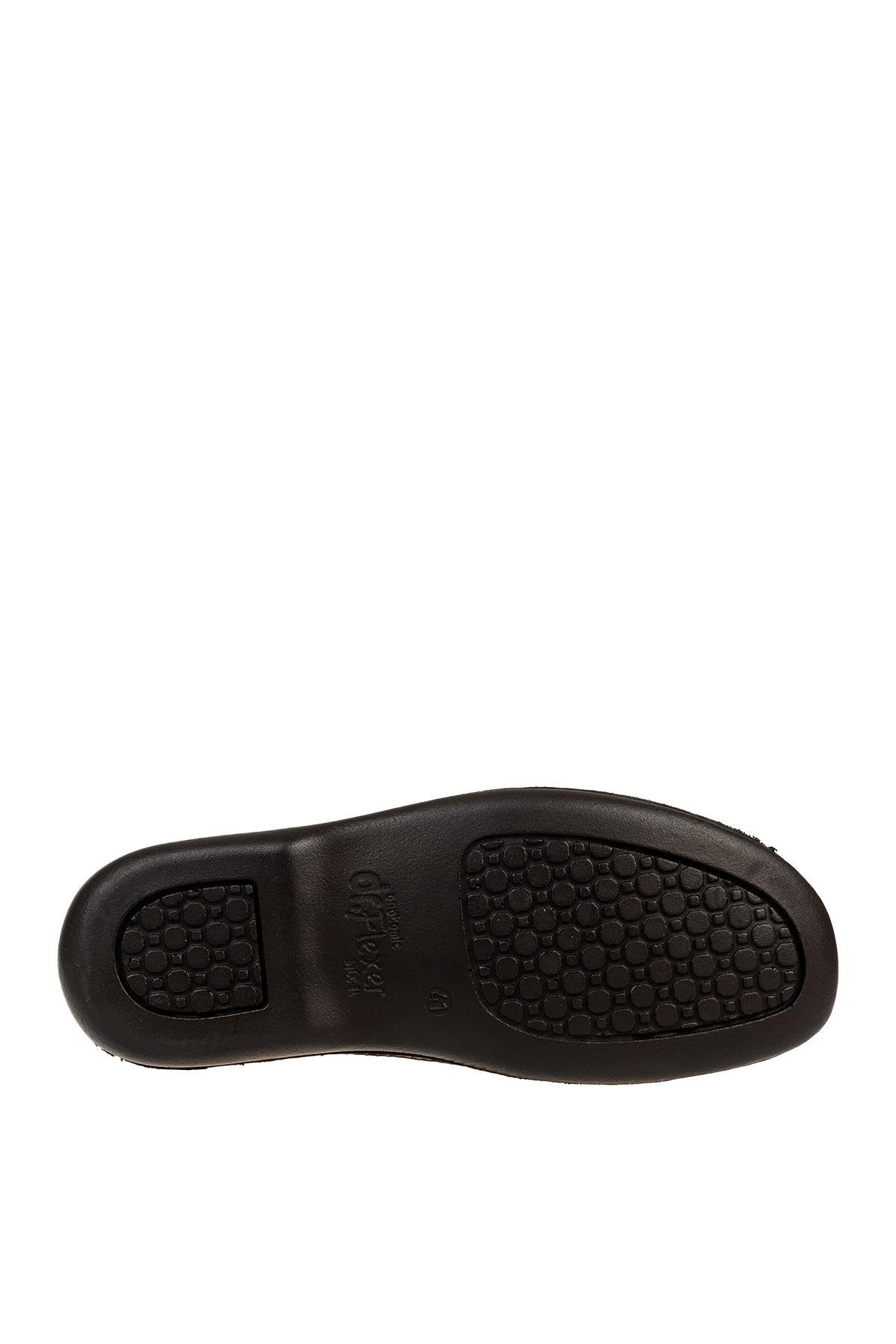 Dr.Flexer 816612 HAKİKİ DERİ ERKEK COMFORT AYAKKABI TABA
