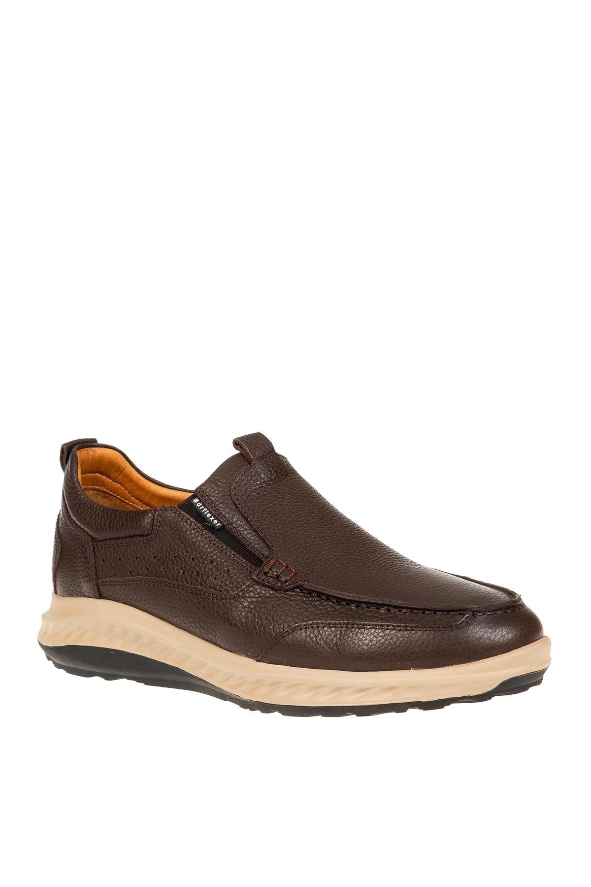 Dr.Flexer 191104 HAKİKİ DERİ ERKEK COMFORT AYAKKABI KAHVE
