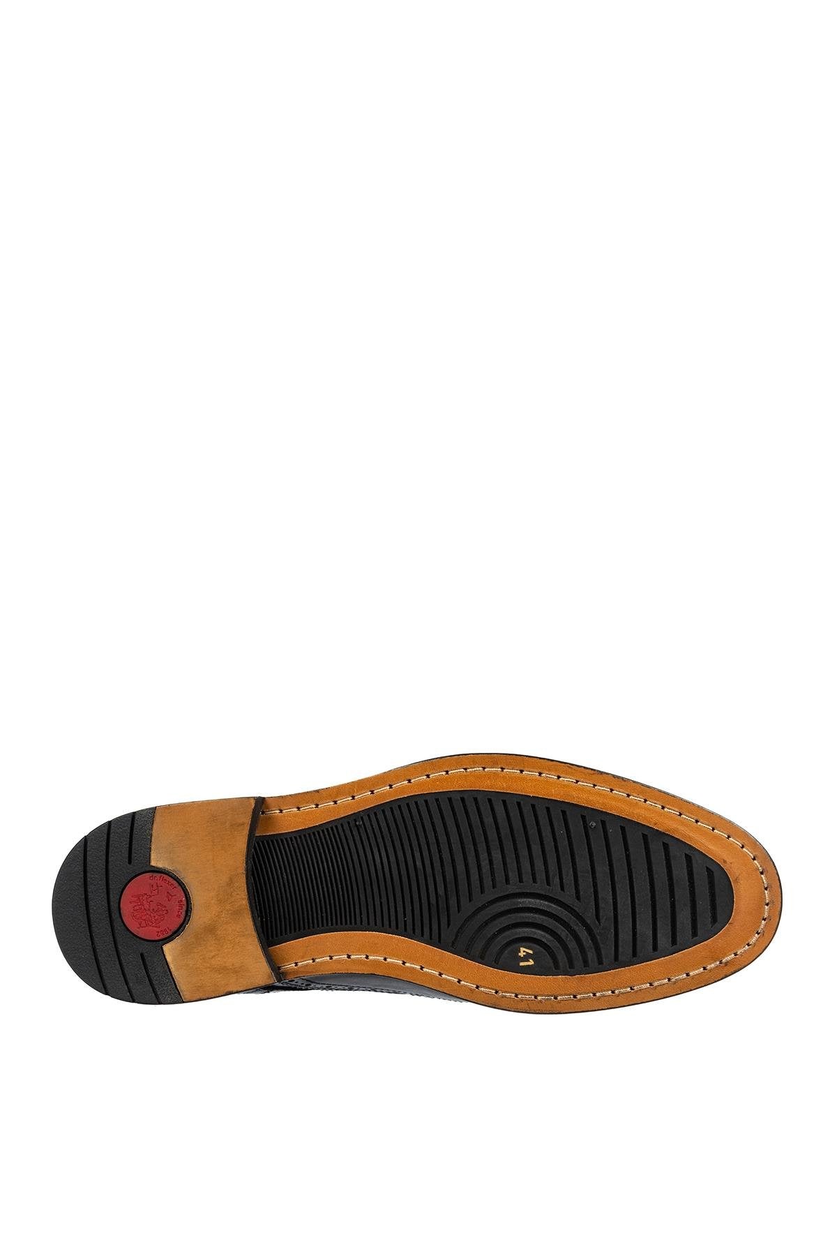 Dr.Flexer 030101 KÖSELE HAKİKİ DERİ ERKEK COMFORT AYAKKABI LACİVERT