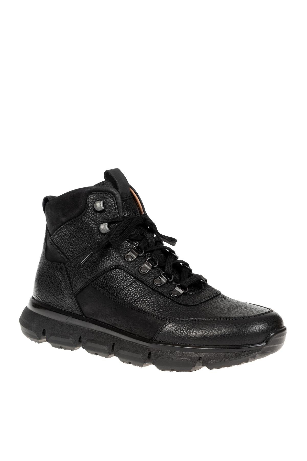 Dr.Flexer 229702 HAKİKİ DERİ ERKEK COMFORT BOT SİYAH