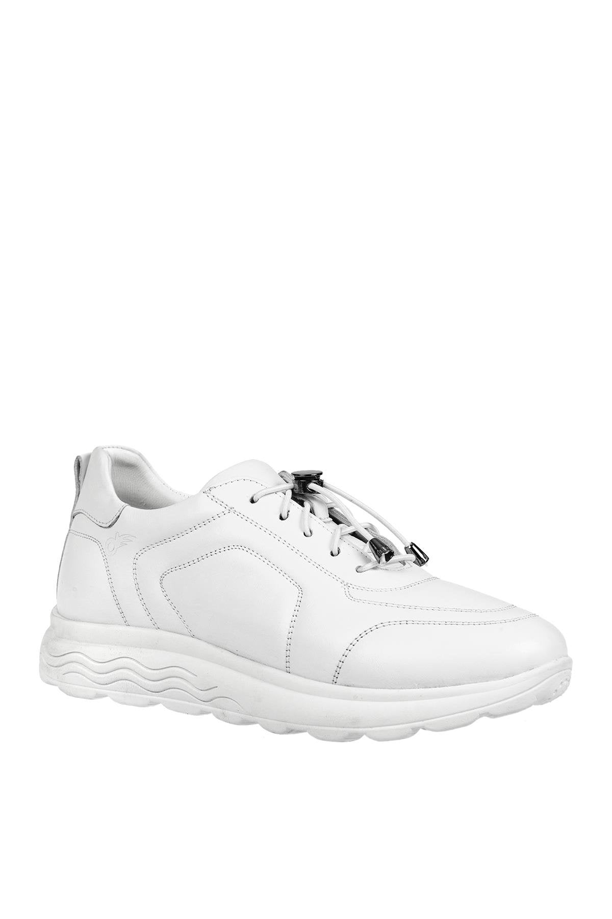 Dr.Flexer 235003 HAKİKİ DERİ COMFORT AYAKKABI BEYAZ