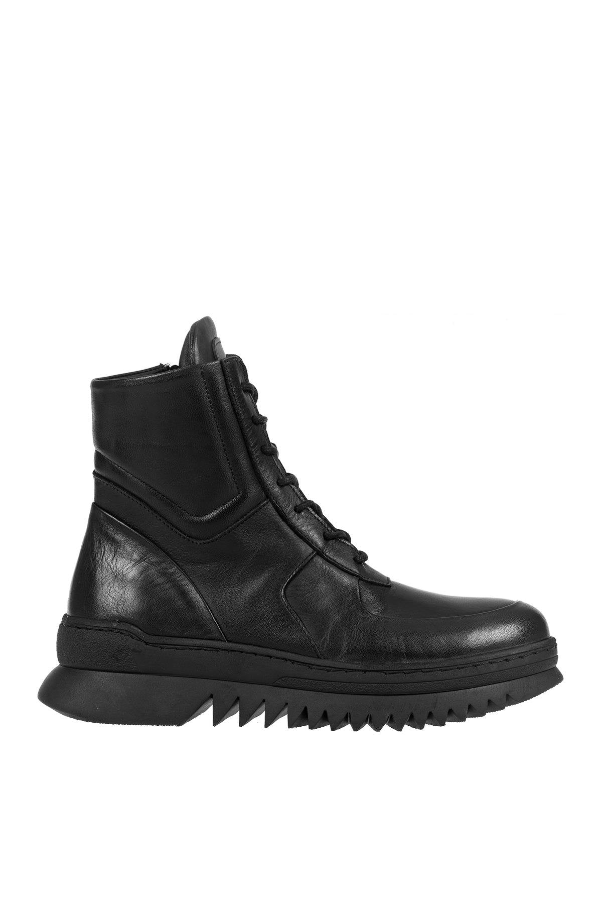 Dr.Flexer 541101 HAKİKİ DERİ KADIN COMFORT BOT SİYAH