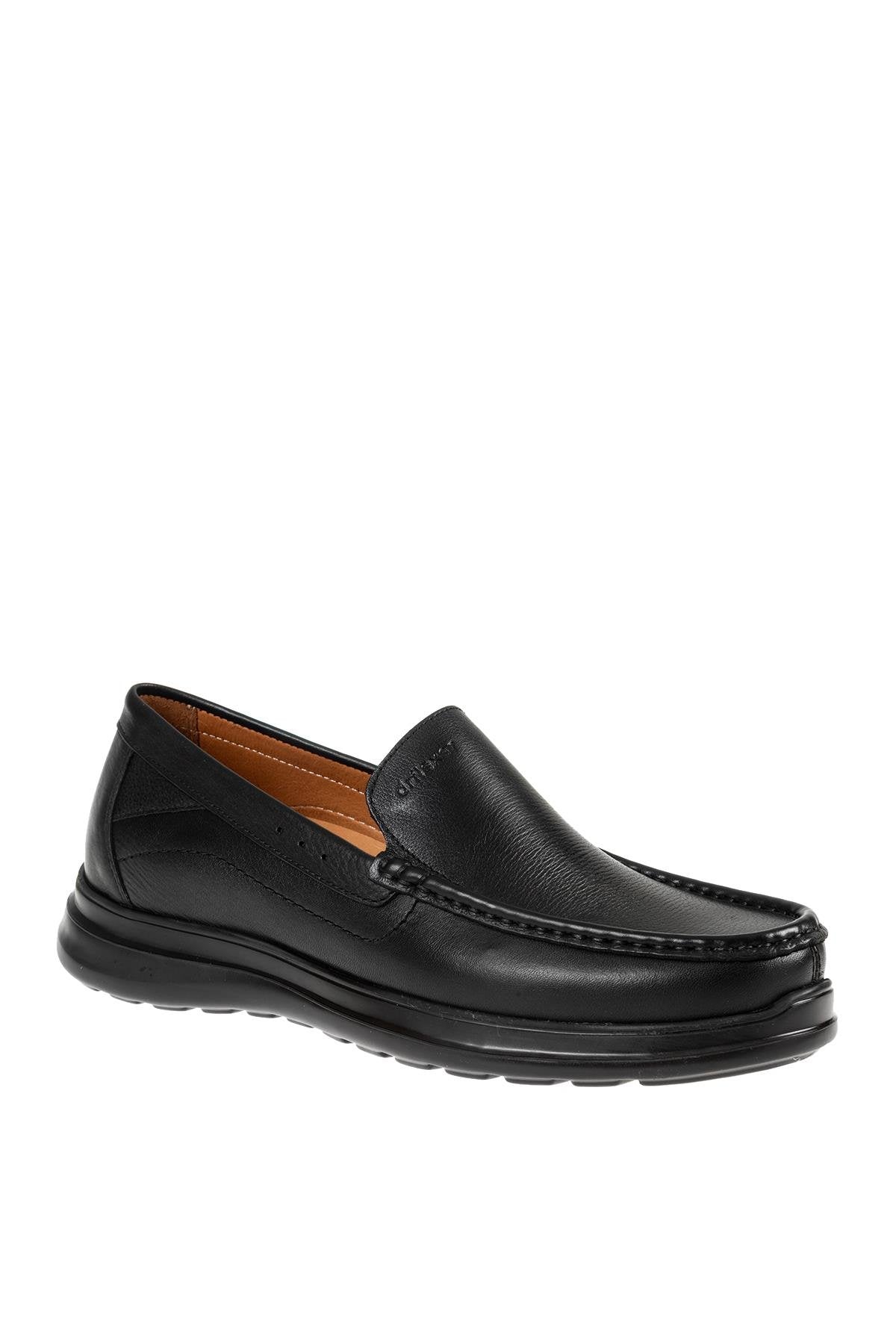 Dr.Flexer 366902 HAKİKİ DERİ ERKEK COMFORT AYAKKABI SİYAH