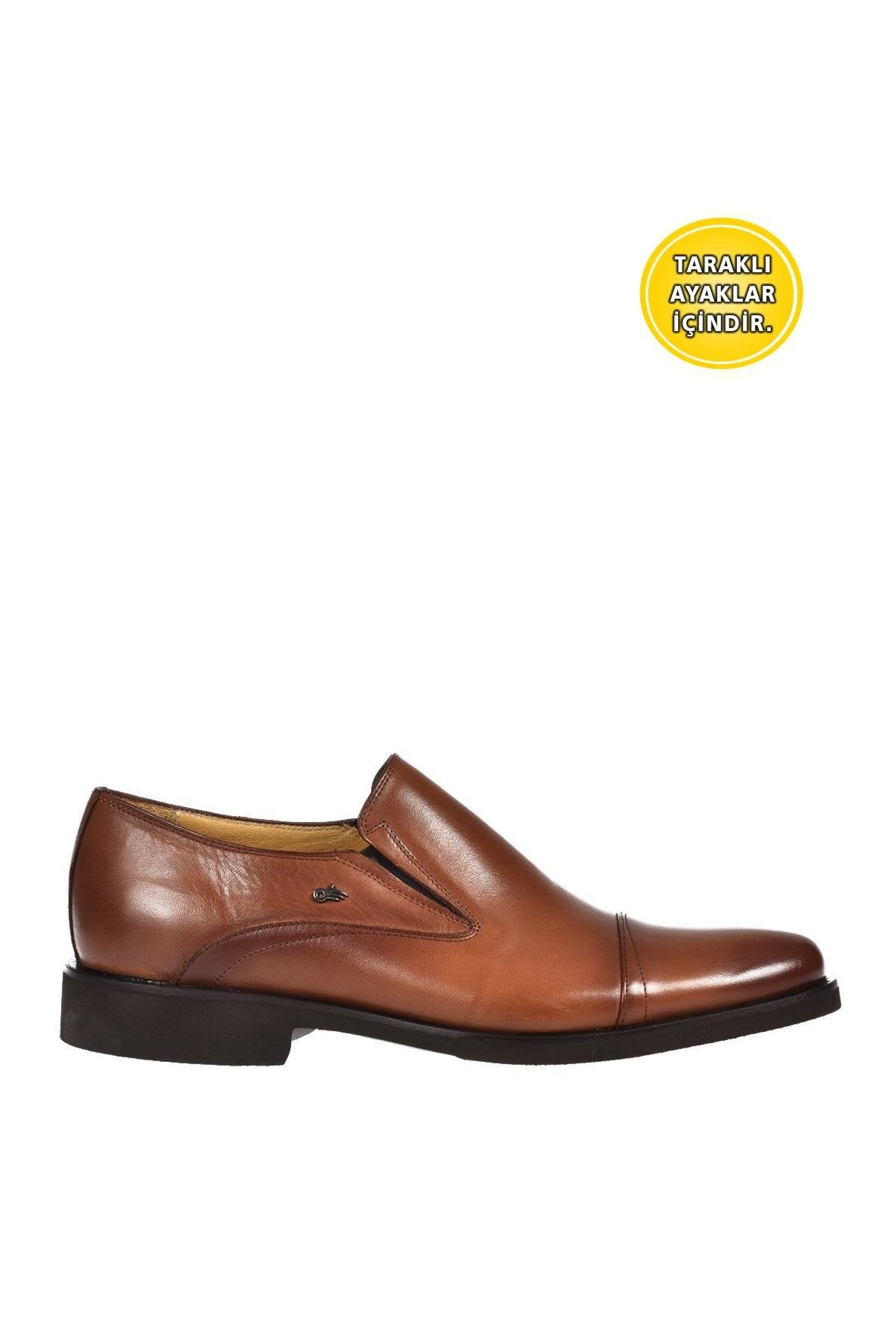 Dr.Flexer 21403 HAKİKİ DERİ ERKEK COMFORT BÜYÜK NUMARALI AYAKKABI TABA