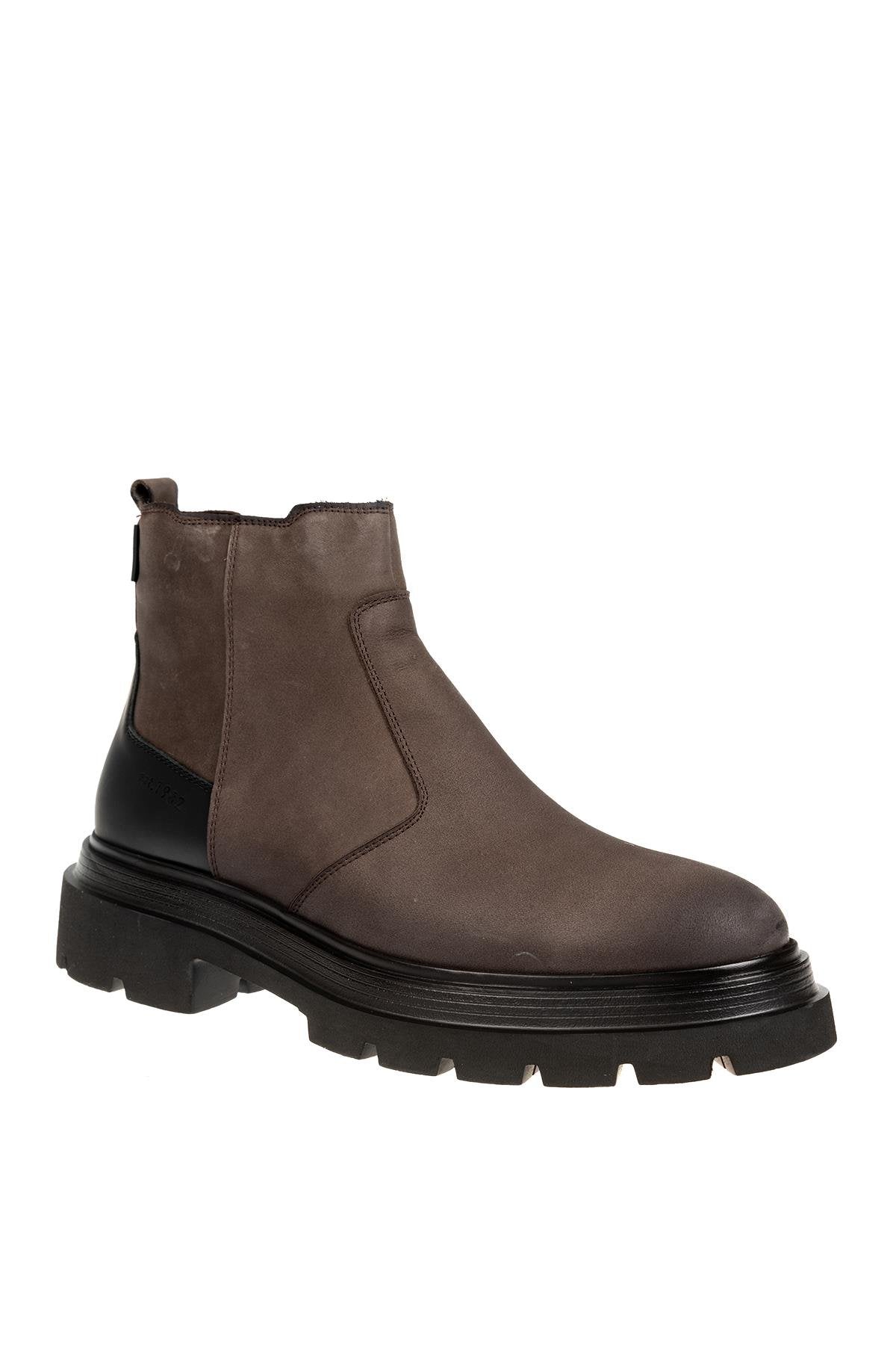 Dr.Flexer 018601 HAKİKİ DERİ ERKEK COMFORT BOT NBK HAKİ