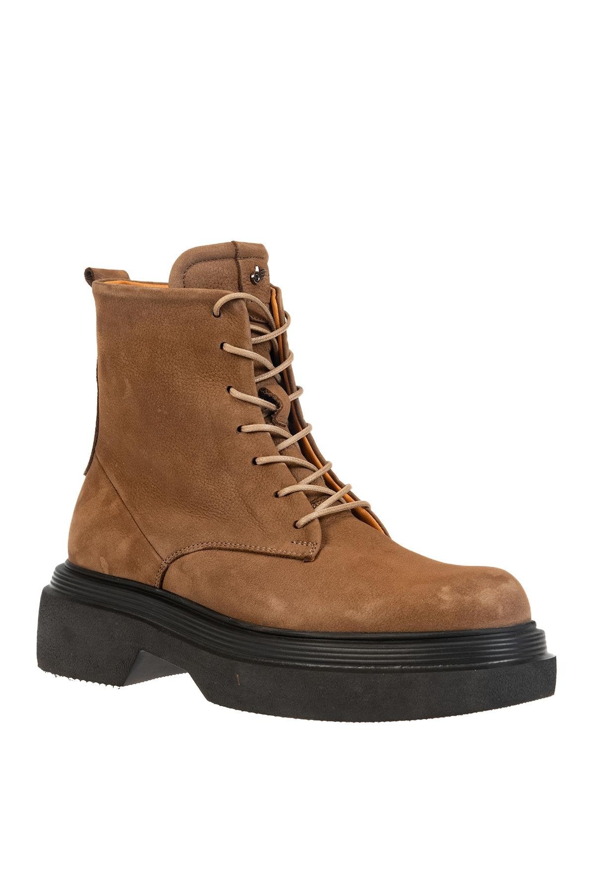 Dr.Flexer 868903 HAKİKİ DERİ KADIN COMFORT BOT NBK VİZON