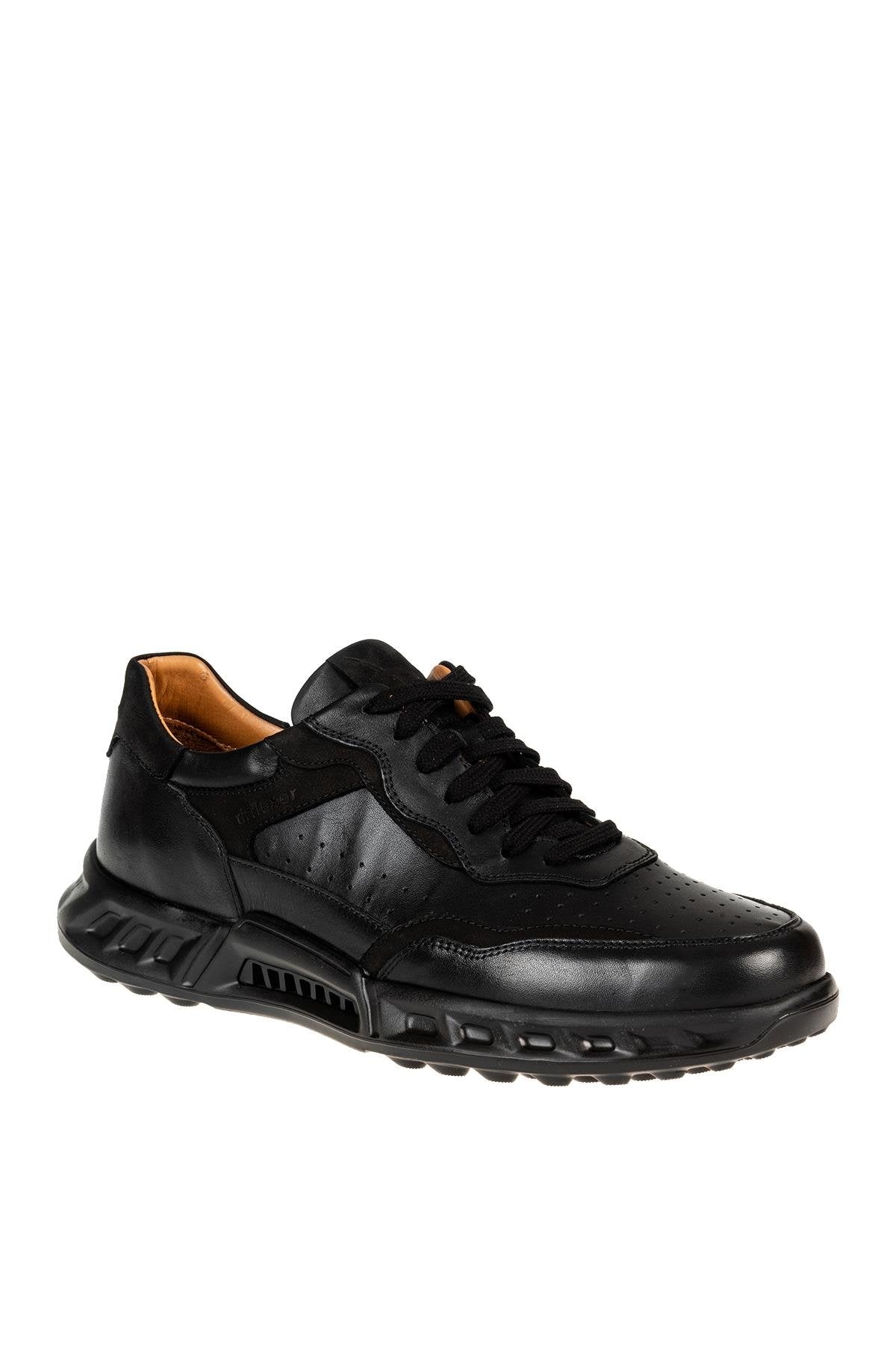 Dr.Flexer 821804 HAKİKİ DERİ ERKEK COMFORT AYAKKABI SİYAH
