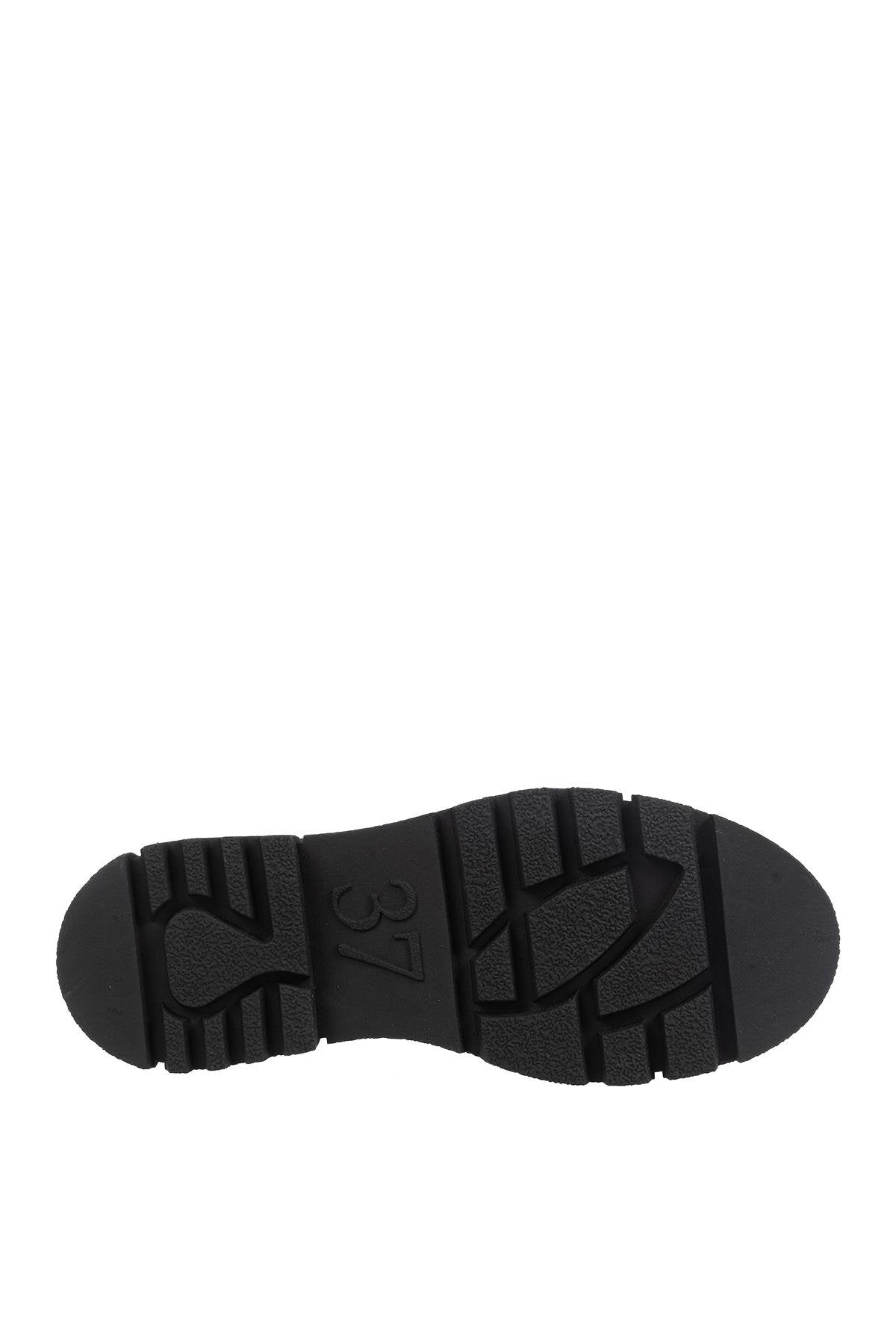 Dr.Flexer 571002 HAKİKİ DERİ KADIN COMFORT BOT NBK SİYAH