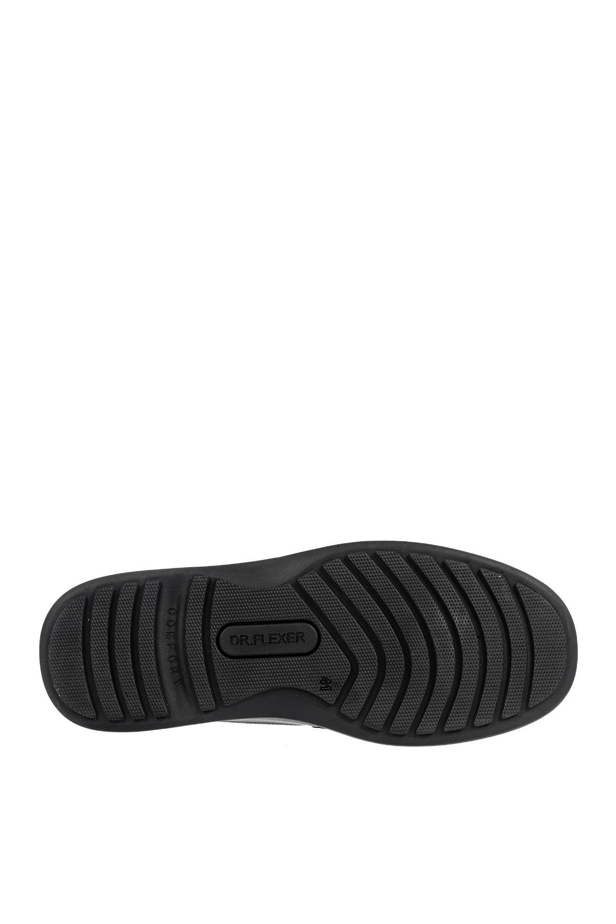 Dr.Flexer 020601 HAKİKİ DERİ ERKEK COMFORT AYAKKABI SİYAH