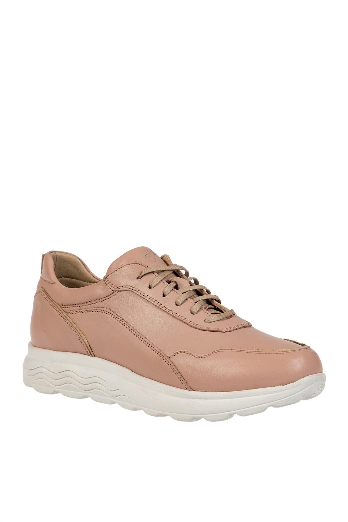Dr.Flexer 235002 HAKİKİ DERİ KADIN COMFORT AYAKKABI PUDRA