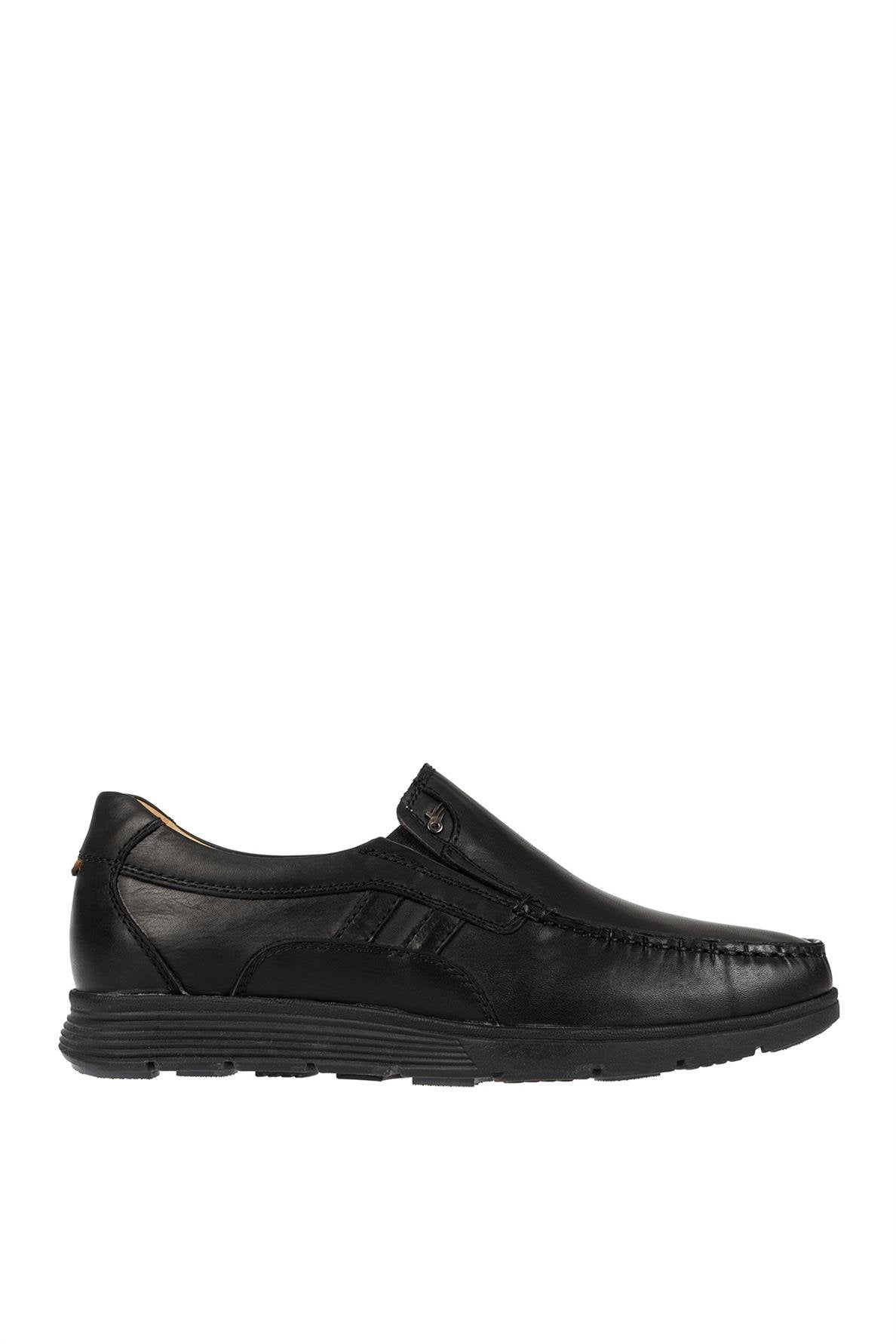 Dr.Flexer 305002 HAKİKİ DERİ ERKEK COMFORT AYAKKABI SİYAH
