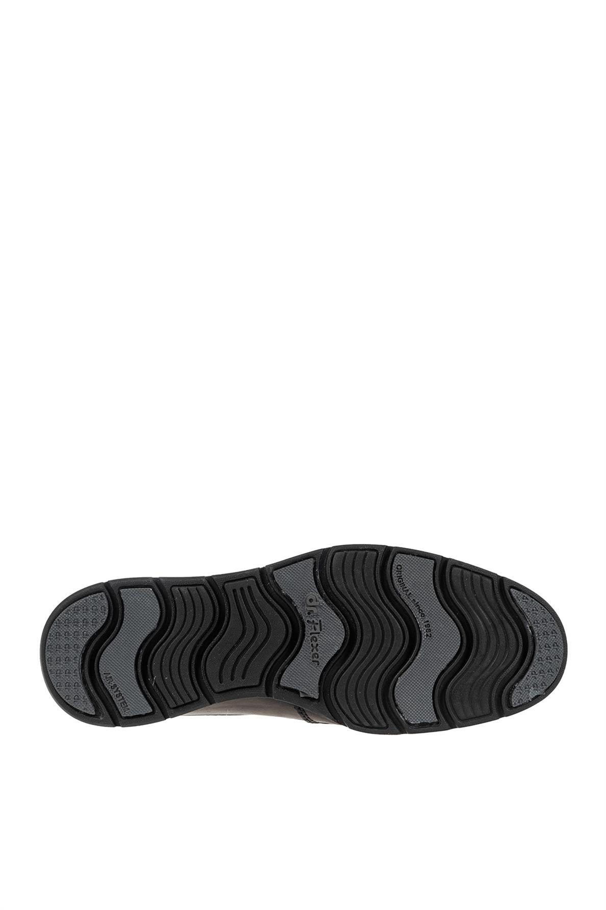 Dr.Flexer 305002 HAKİKİ DERİ ERKEK COMFORT AYAKKABI SİYAH