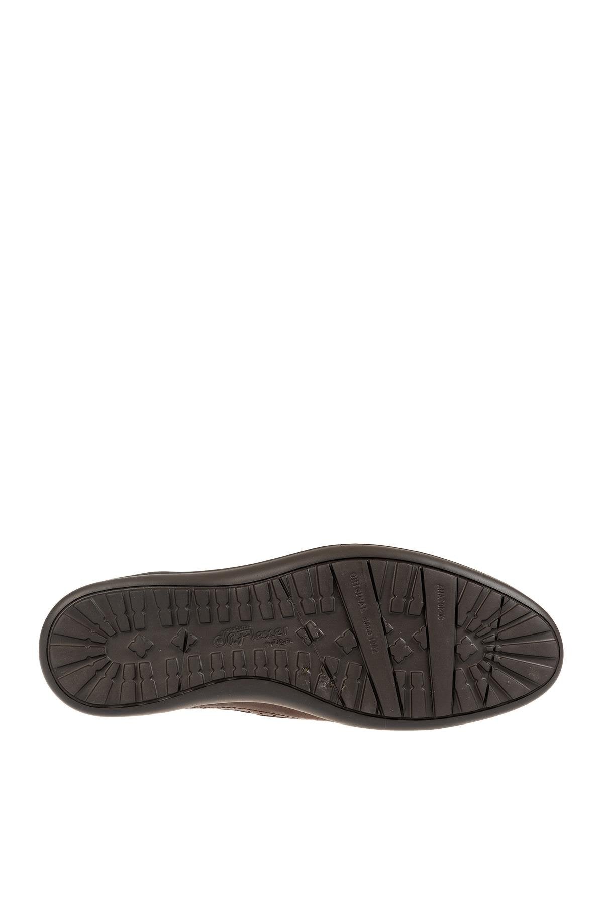 Dr.Flexer 341802 HAKİKİ DERİ ERKEK COMFORT AYAKKABI KAHVE