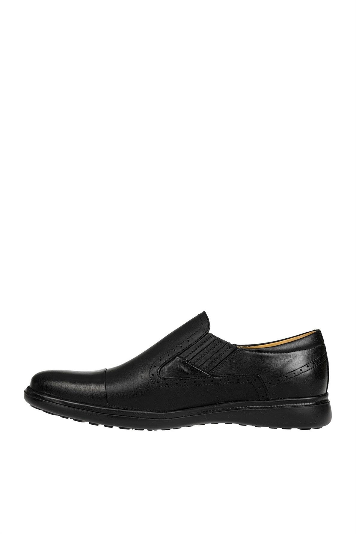 Dr.Flexer 341802 HAKİKİ DERİ ERKEK COMFORT AYAKKABI SİYAH