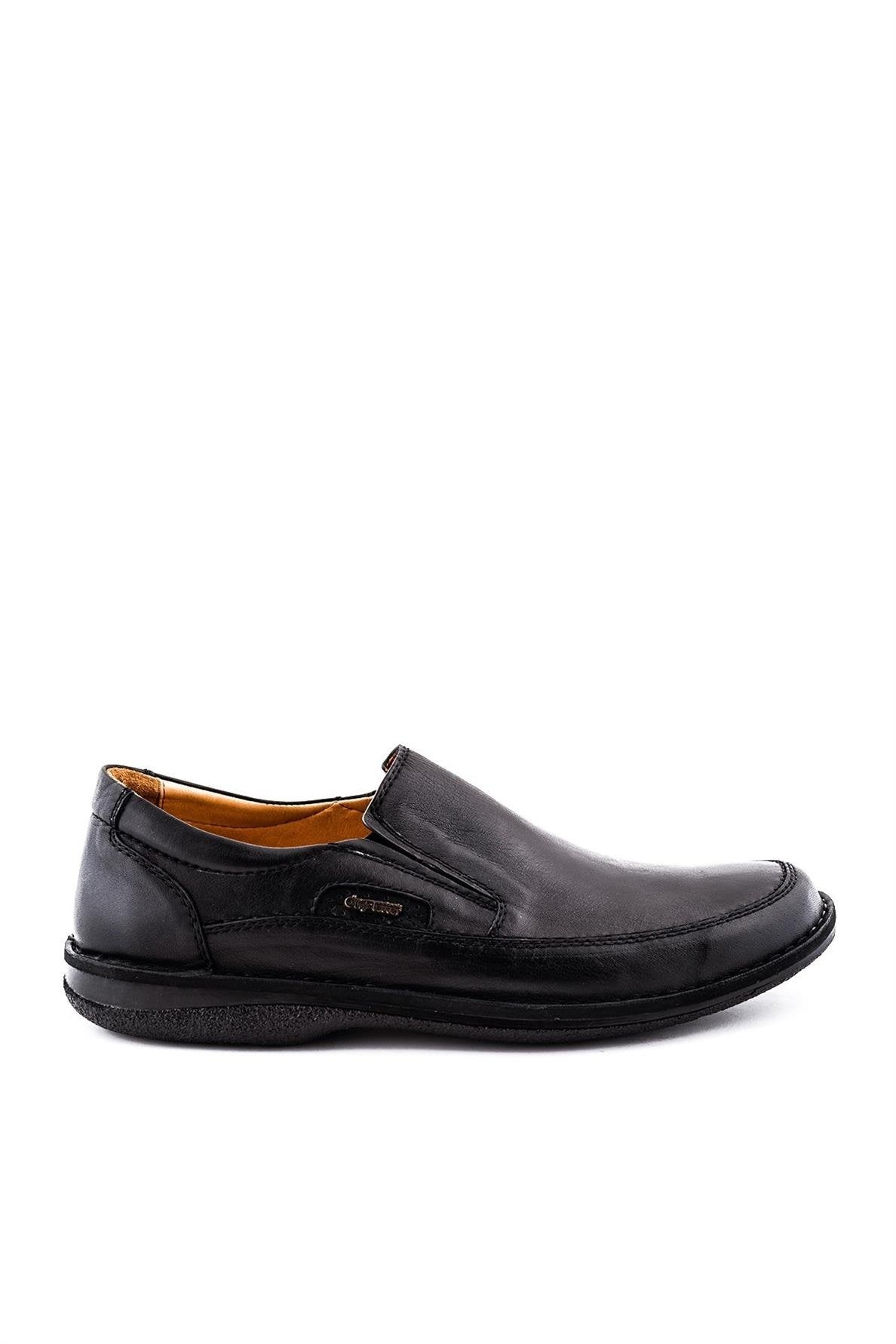 Dr.Flexer 816612 HAKİKİ DERİ ERKEK COMFORT BÜYÜK NUMARALI AYAKKABI SİYAH