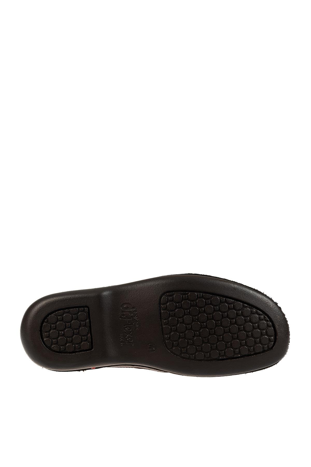 Dr.Flexer 816613 HAKİKİ DERİ ERKEK COMFORT AYAKKABI KAHVE