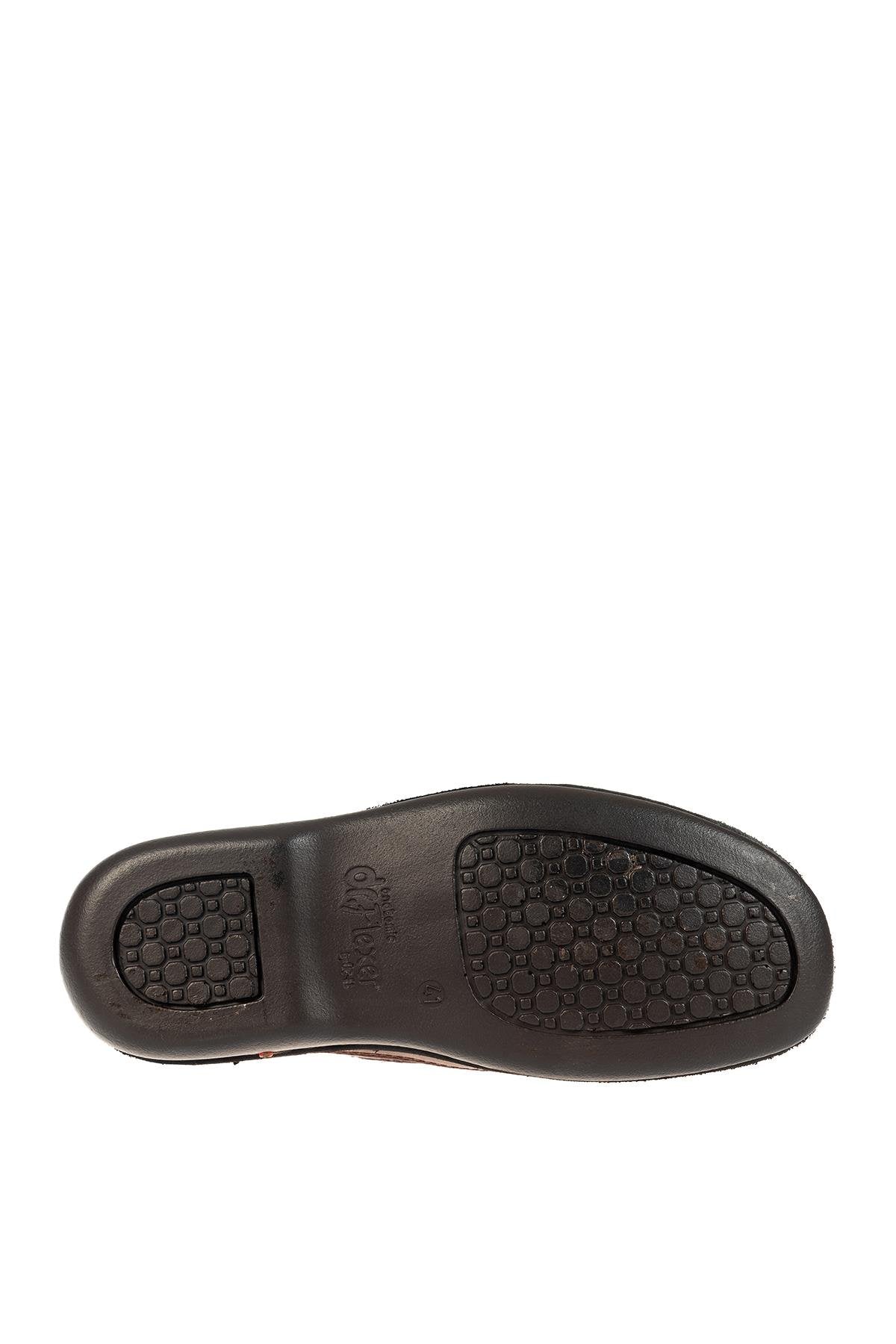 Dr.Flexer 816613 HAKİKİ DERİ ERKEK COMFORT AYAKKABI TABA