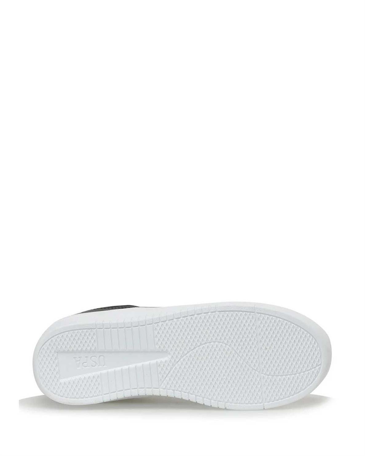 U.S. Polo Assn. LEE WMN 3FX Kadın Sneaker SİYAH-BEYAZ