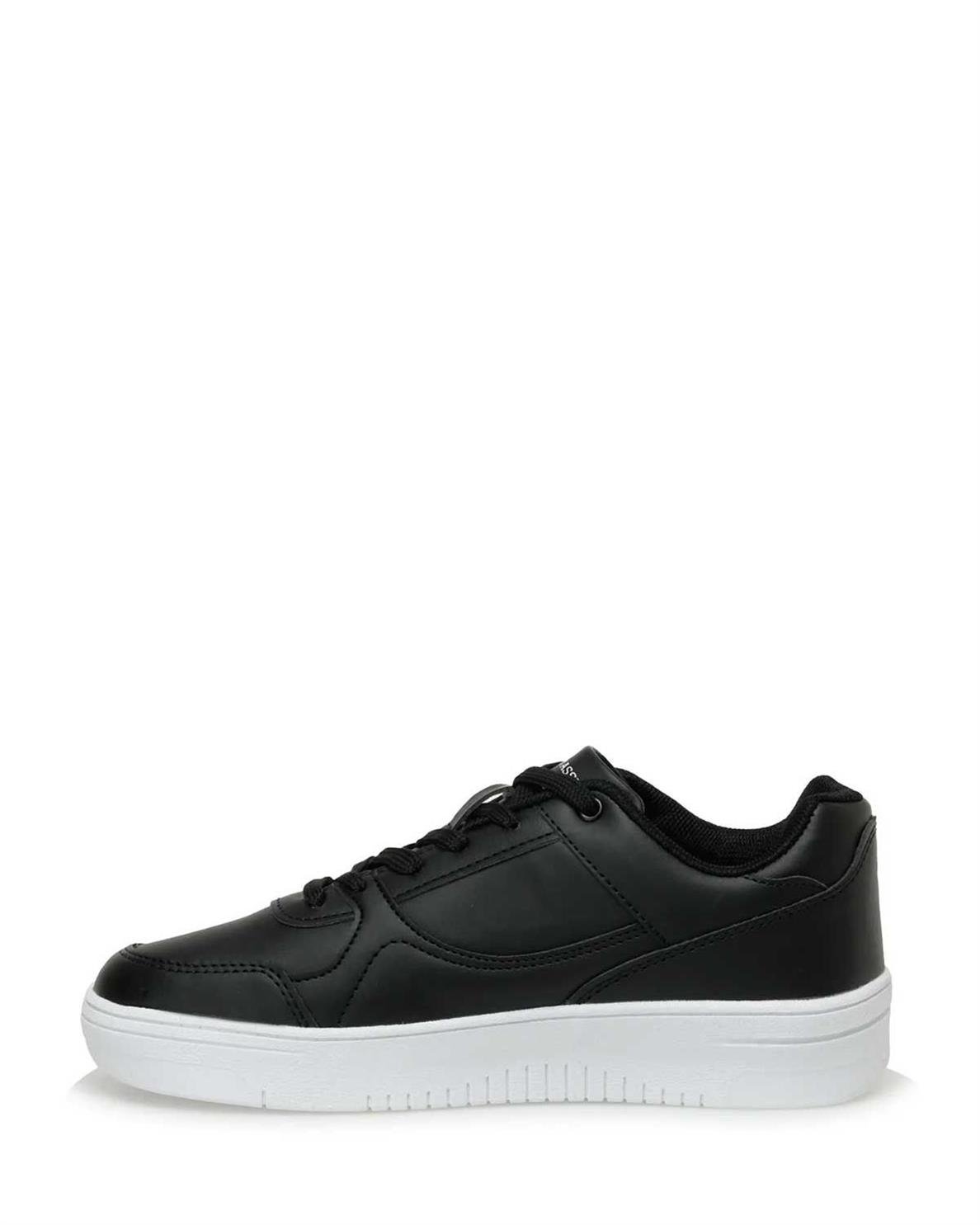 U.S. Polo Assn. LEE WMN 3FX Kadın Sneaker SİYAH-BEYAZ