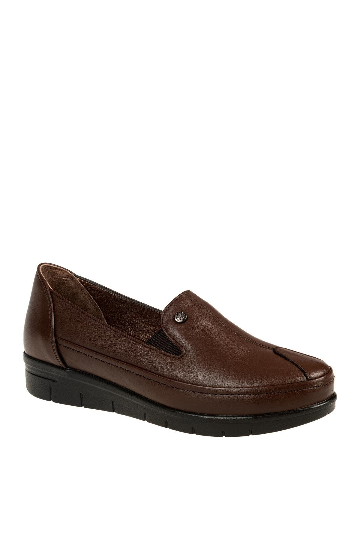 ÜÇEL 1001 KADIN COMFORT AYAKKABI KAHVE