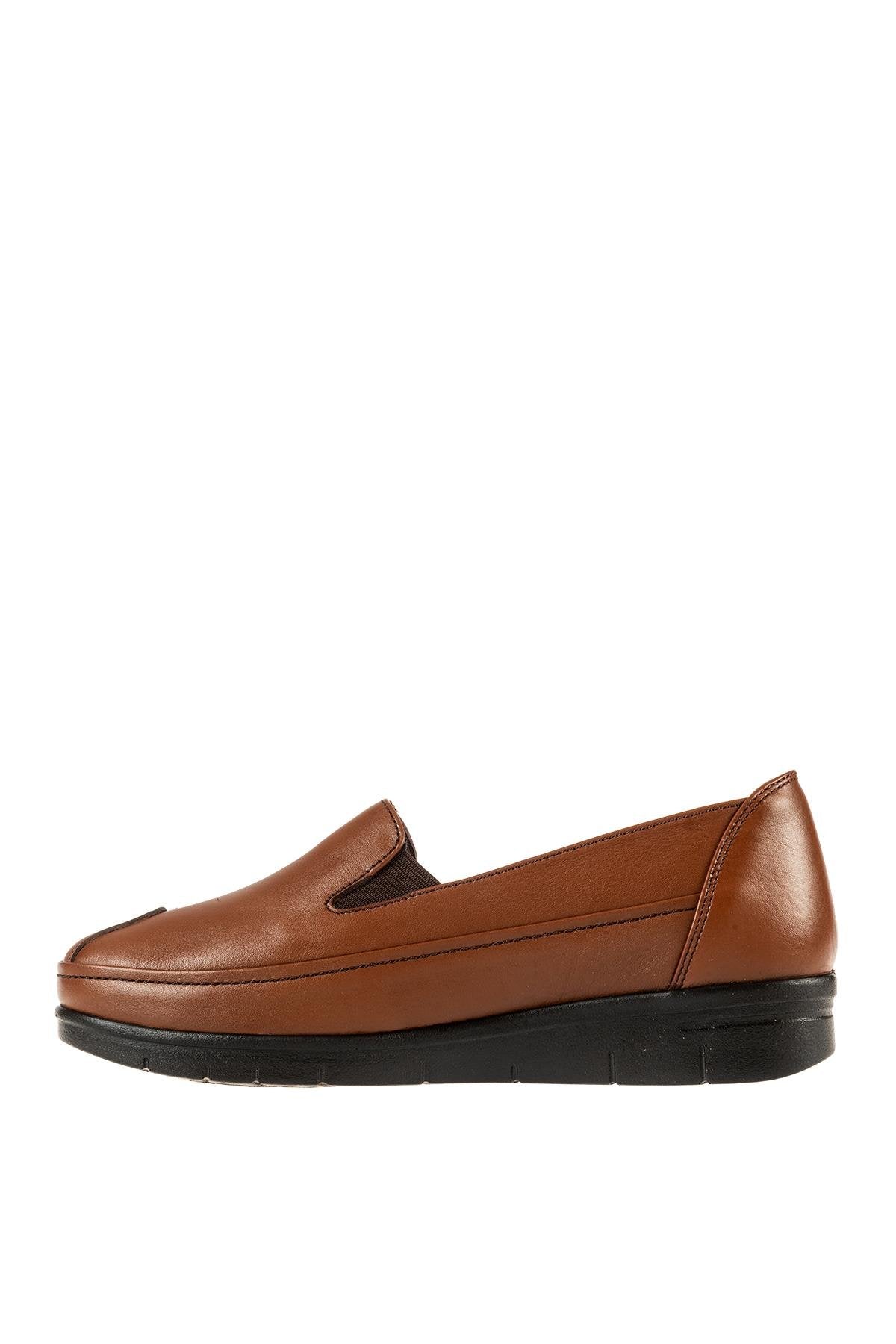 ÜÇEL 1001 KADIN COMFORT AYAKKABI TABA