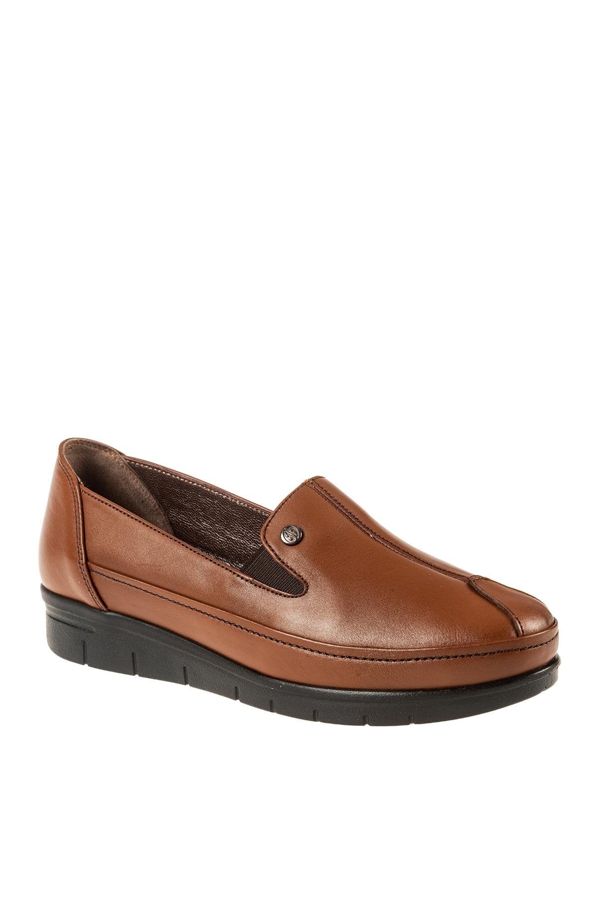 ÜÇEL 1001 KADIN COMFORT AYAKKABI TABA