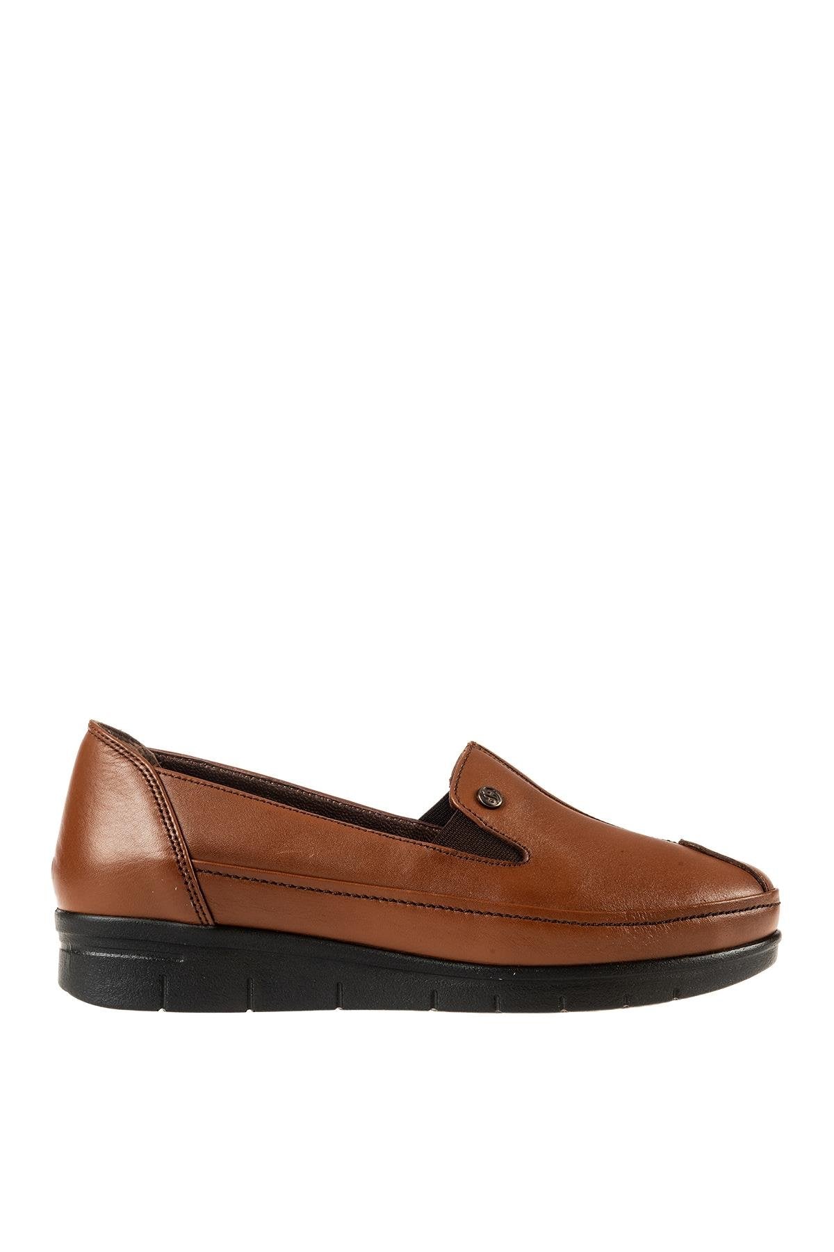 ÜÇEL 1001 KADIN COMFORT AYAKKABI TABA