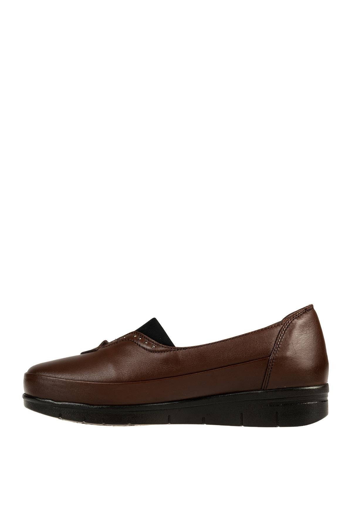 ÜÇEL 1002 KADIN COMFORT AYAKKABI KAHVE