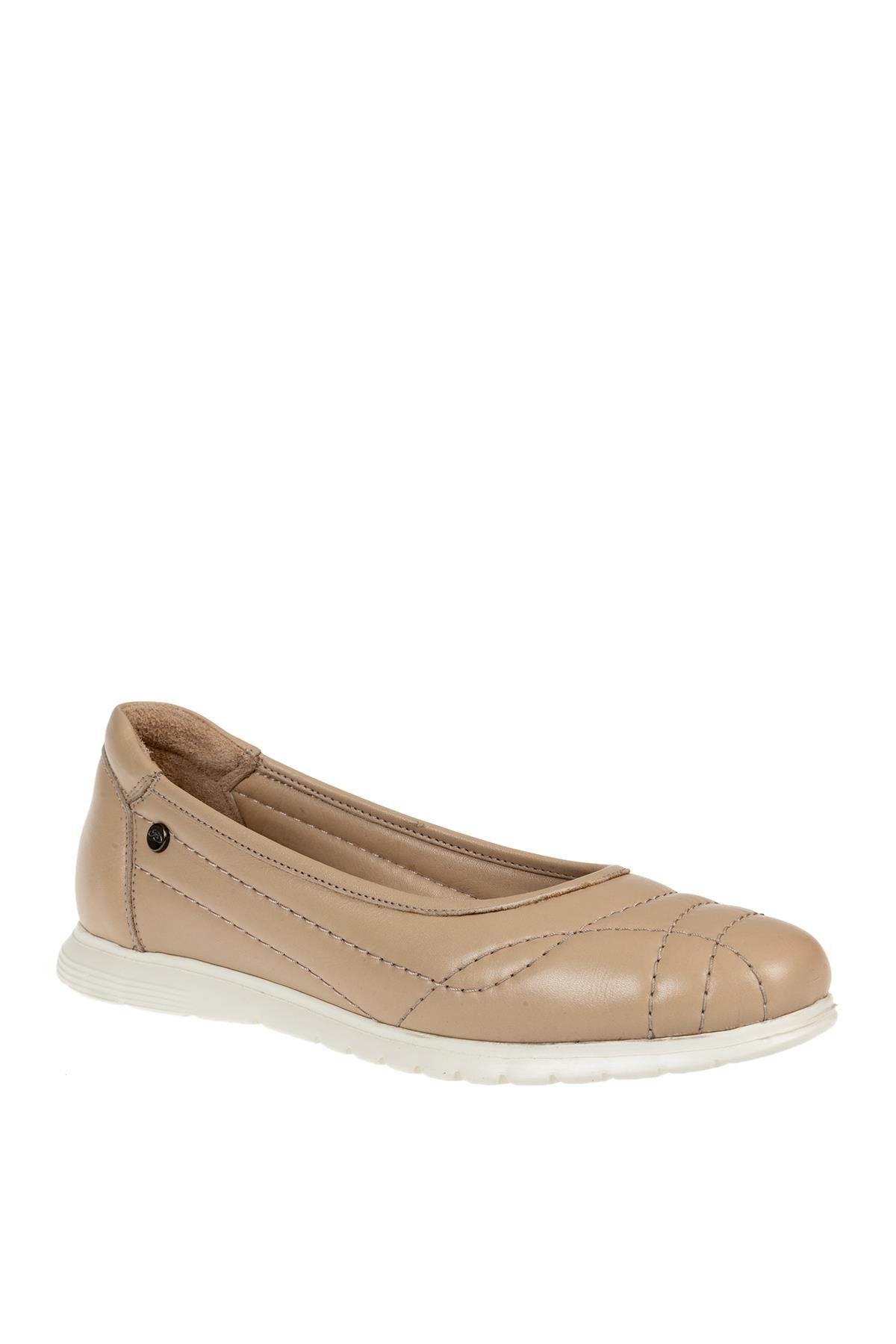 ÜÇEL 2125-1 KADIN COMFORT AYAKKABI BEJ