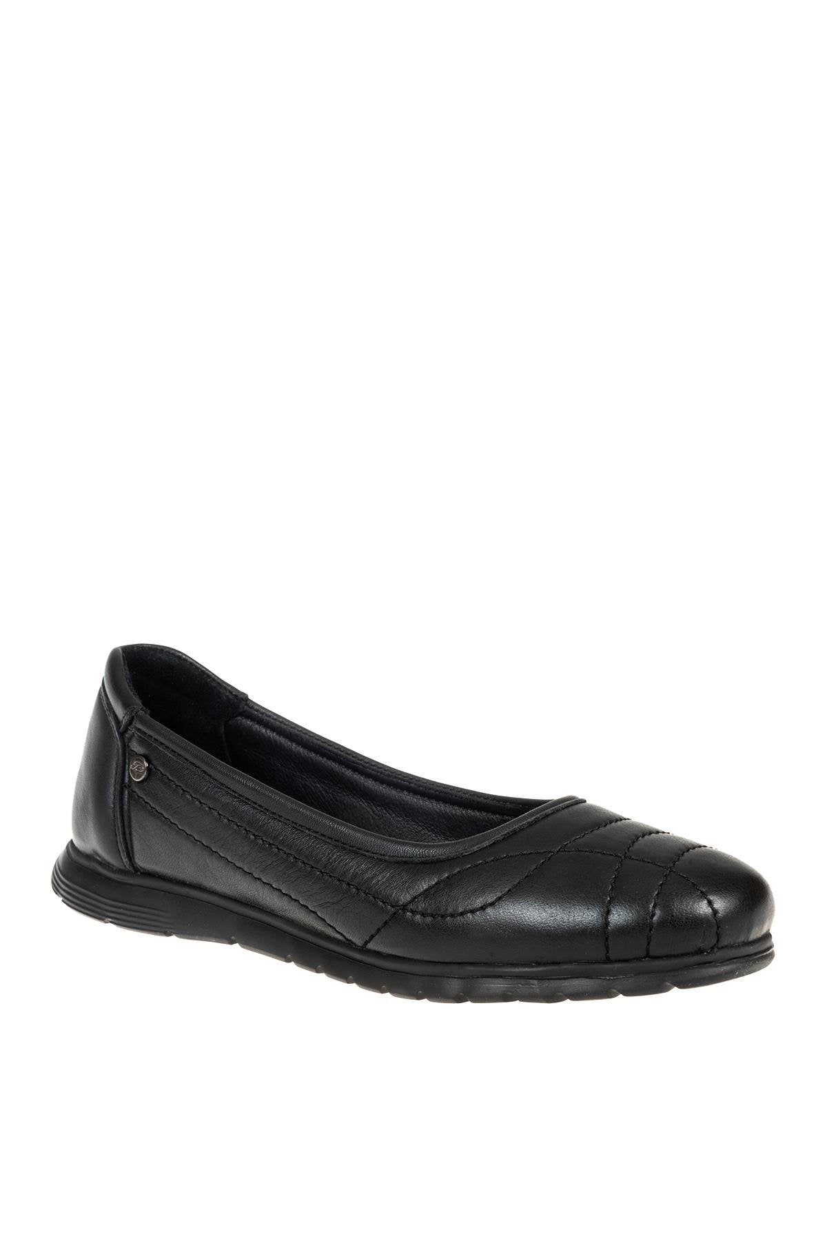 ÜÇEL 2125-1 KADIN COMFORT AYAKKABI SİYAH