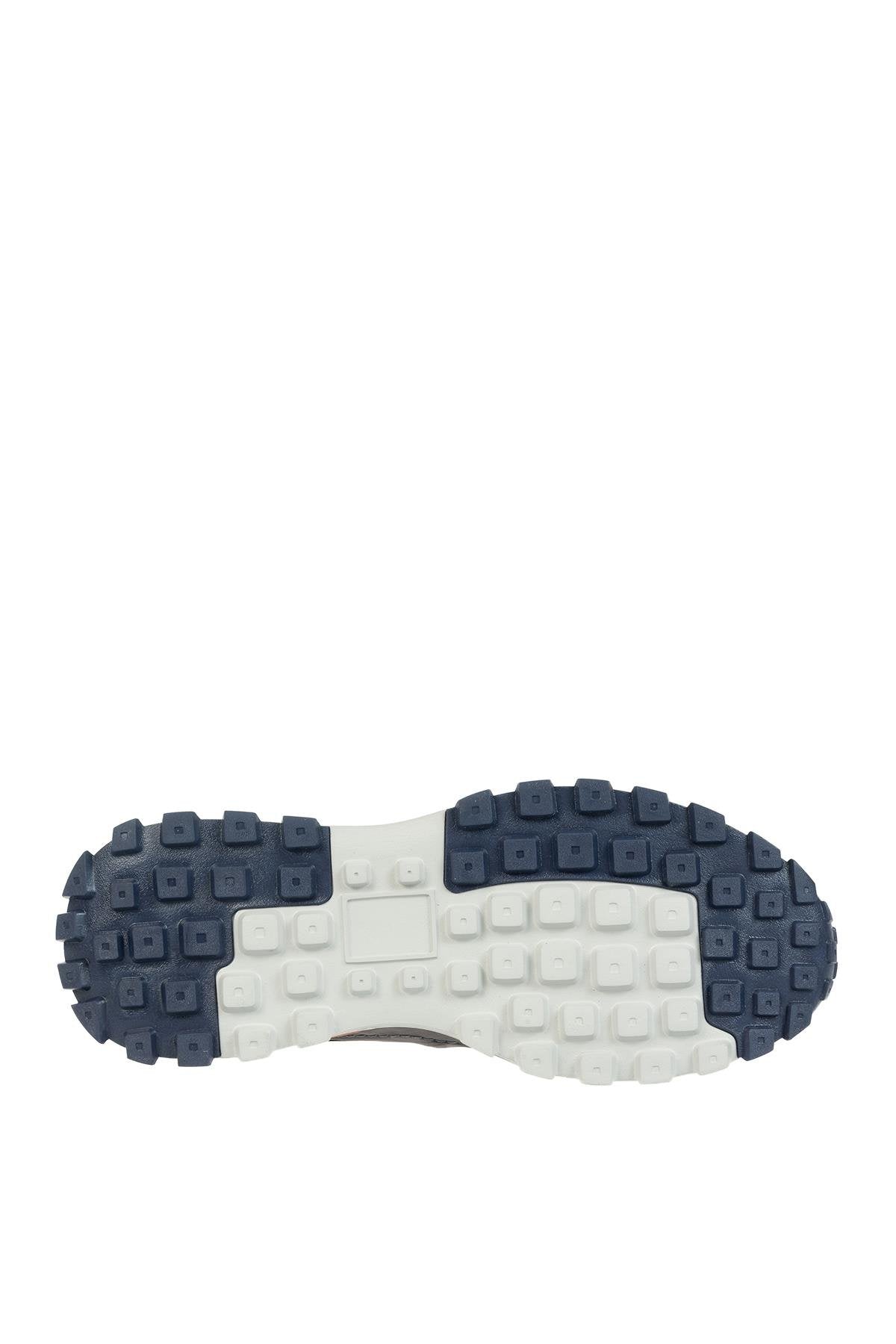 ÜÇEL 2151 HAKİKİ DERİ ERKEK SNEAKER AYAKKABI FÜME