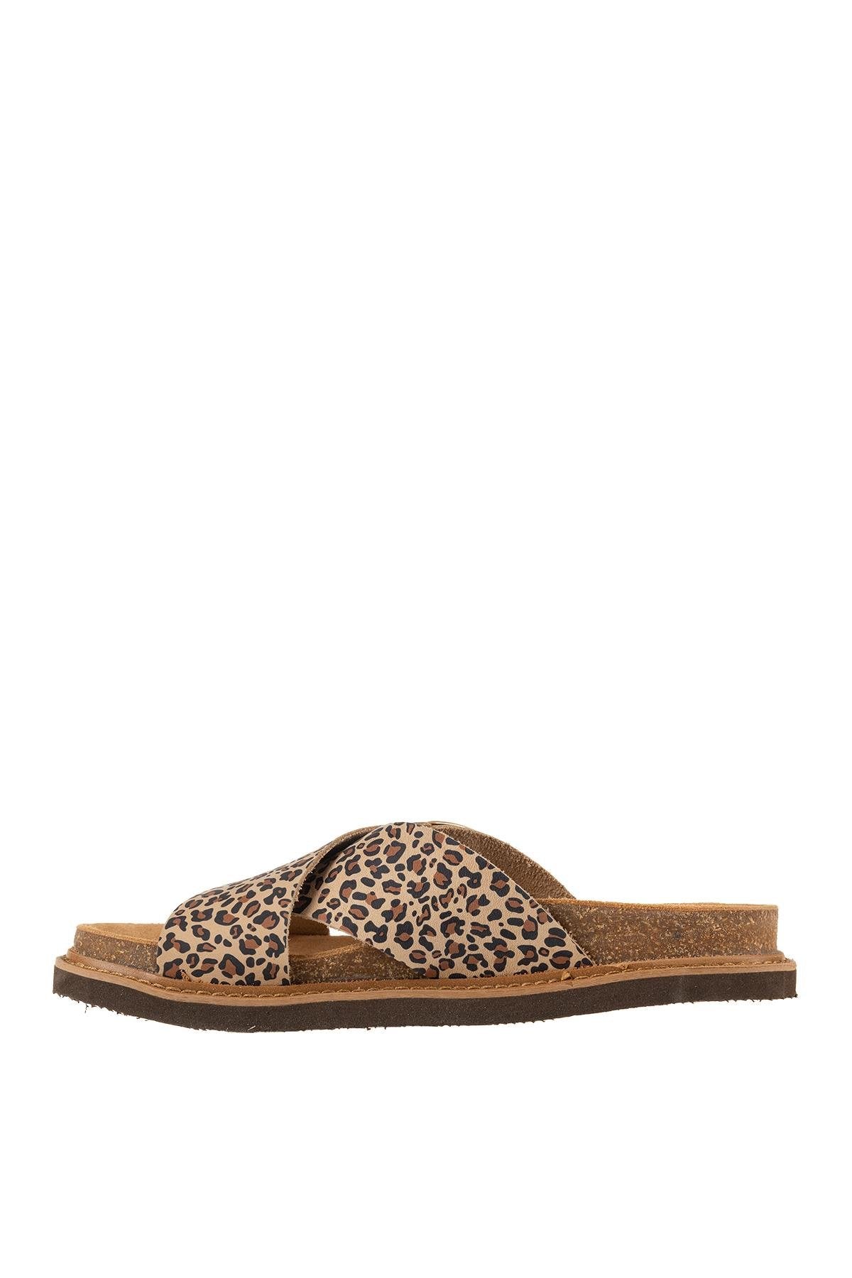ÜÇEL 2337-1 KADIN TERLİK LEOPAR